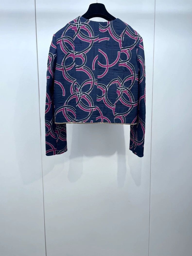 Chanel Chanel Graffiti Logo Jacket 40 Size Size L / US 10 / IT 46 - 2 Thumbnail