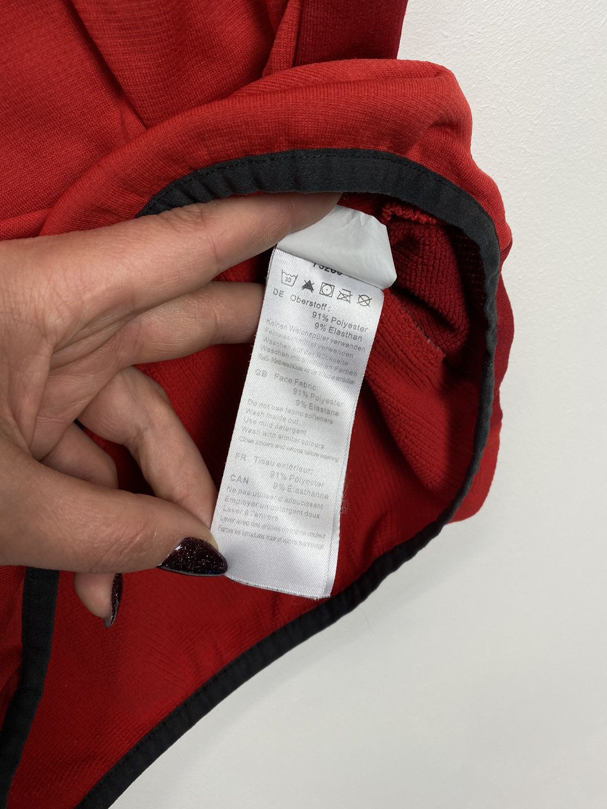 Other Mammut Polartec Cycling Jersey Shirt 1/3 Zip Top Red Sport Size US M / EU 48-50 / 2 - 6 Thumbnail