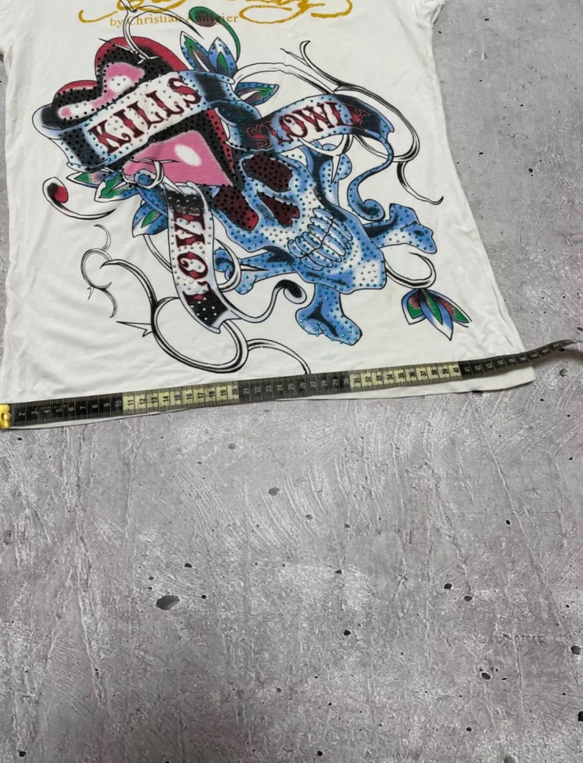 Ed Hardy × Vintage ed hardy vintage t shirt Yk2 printed woman's Size XL / US 12-14 / IT 48-50 - 4 Thumbnail