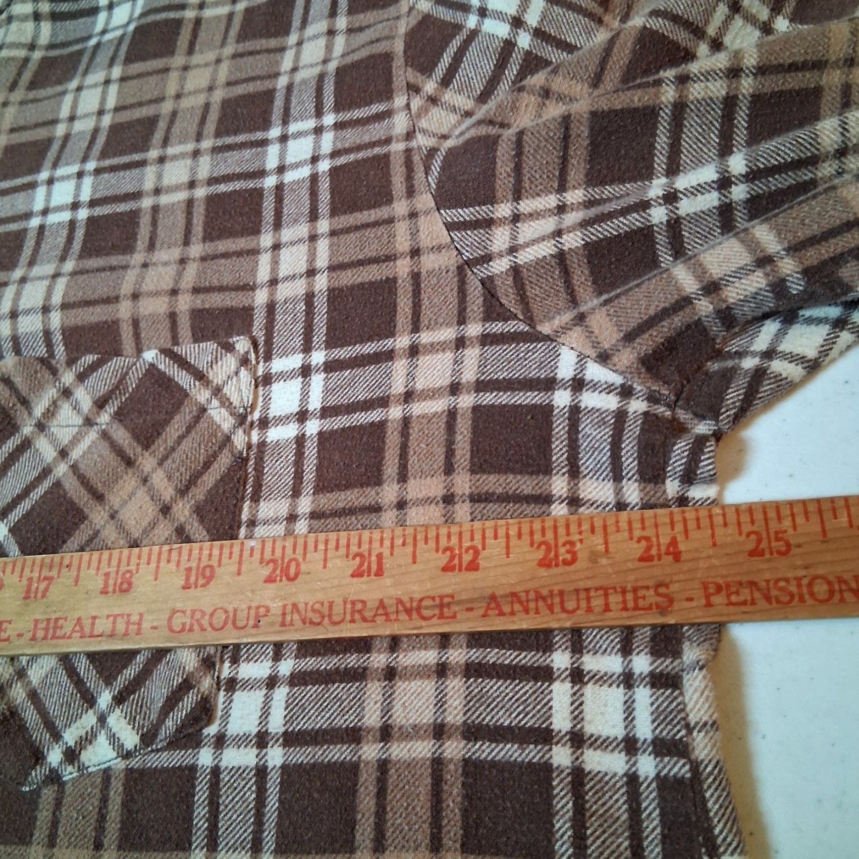 Vintage VINTAGE Bud Berma Highlander Flannel Shirt Men XL Brown Plaid Grunge Indie READ Size US XL / EU 56 / 4 - 6 Thumbnail