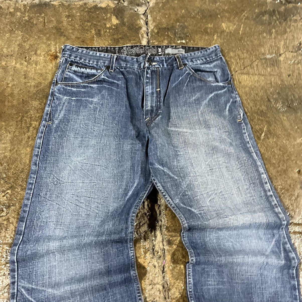 JNCO × Levi's × Vintage Levi's SilverTab Vintage Y2K Bootcut Baggy Wide Leg Jeans Size US 38 / EU 54 - 10 Thumbnail
