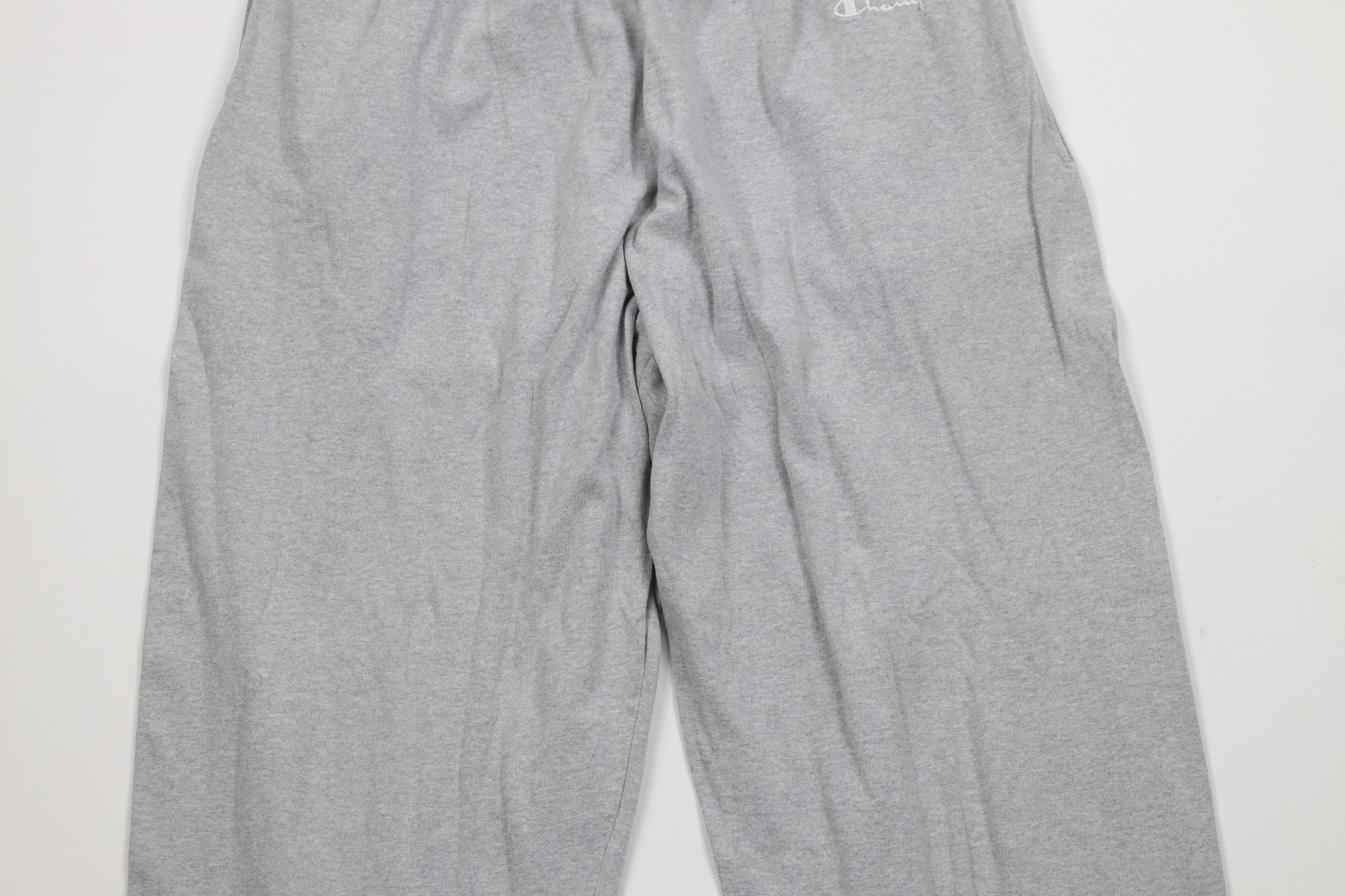Champion × Vintage Vintage 90s Champion Spell Lightweight Joggers Pants Gray Size US 36 / EU 52 - 3 Thumbnail
