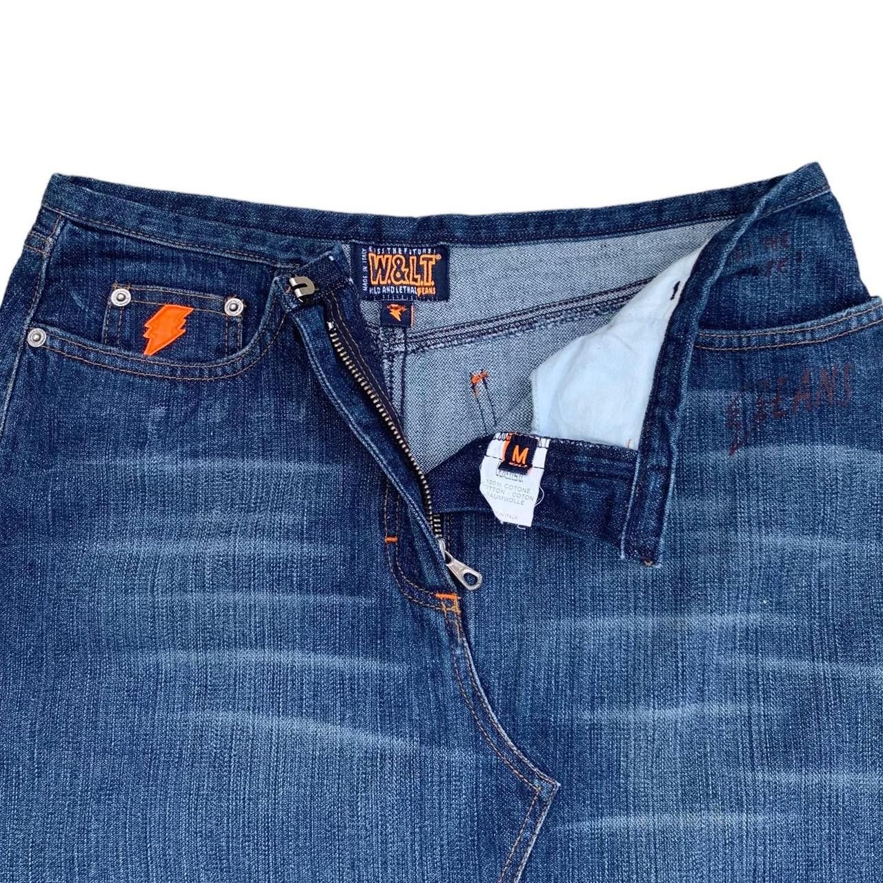 W&LT 💥Vintage W & LT Hybrid Denim Skirt Size 30" / US 8 / IT 44 - 9 Thumbnail