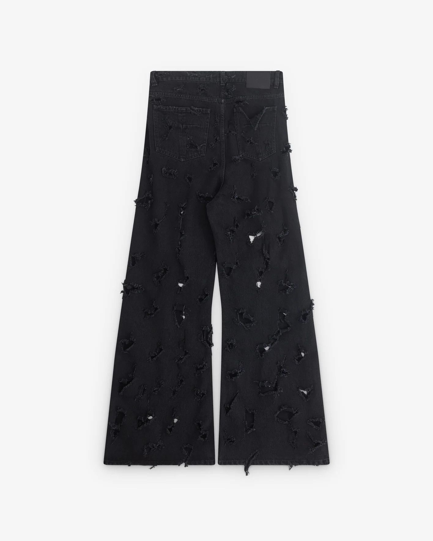 Matieres Fecales Destroyed Jeans Woven Size US 32 / EU 48 - 2 Thumbnail