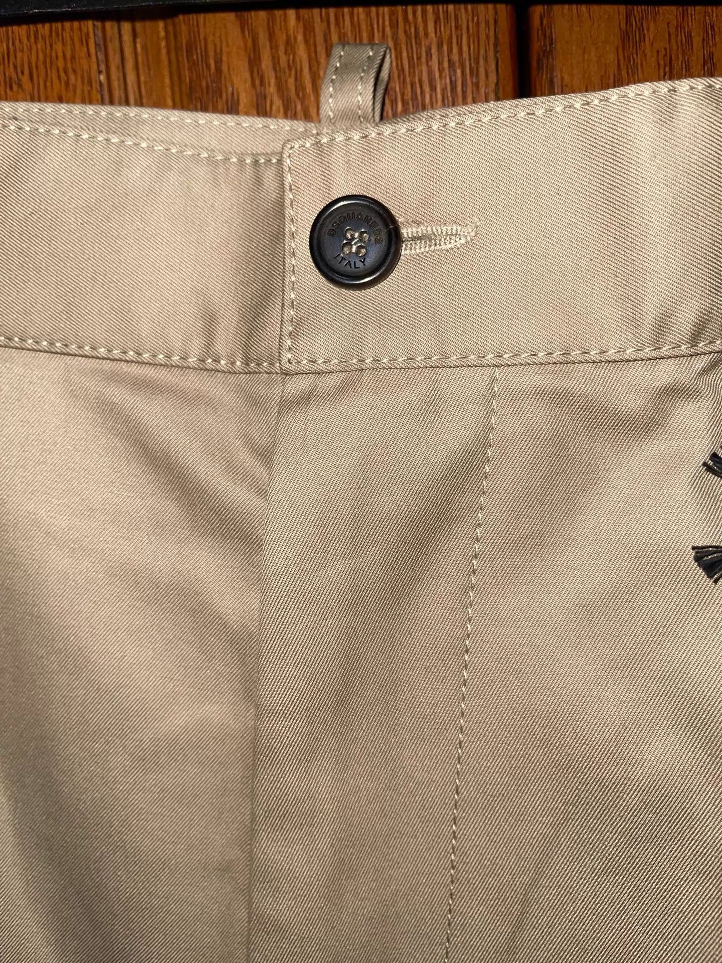 Dsquared2 Dsquared2 D2 Tiger Embroidered Tailored Khaki Short 44 Size US 28 / EU 44 - 5 Thumbnail