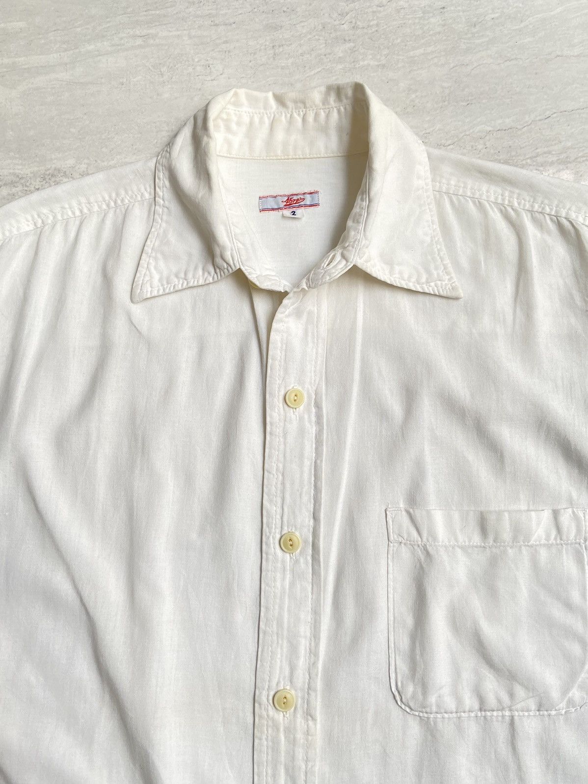 45rpm 45RPM White Shirt Size US L / EU 52-54 / 3 - 8 Thumbnail