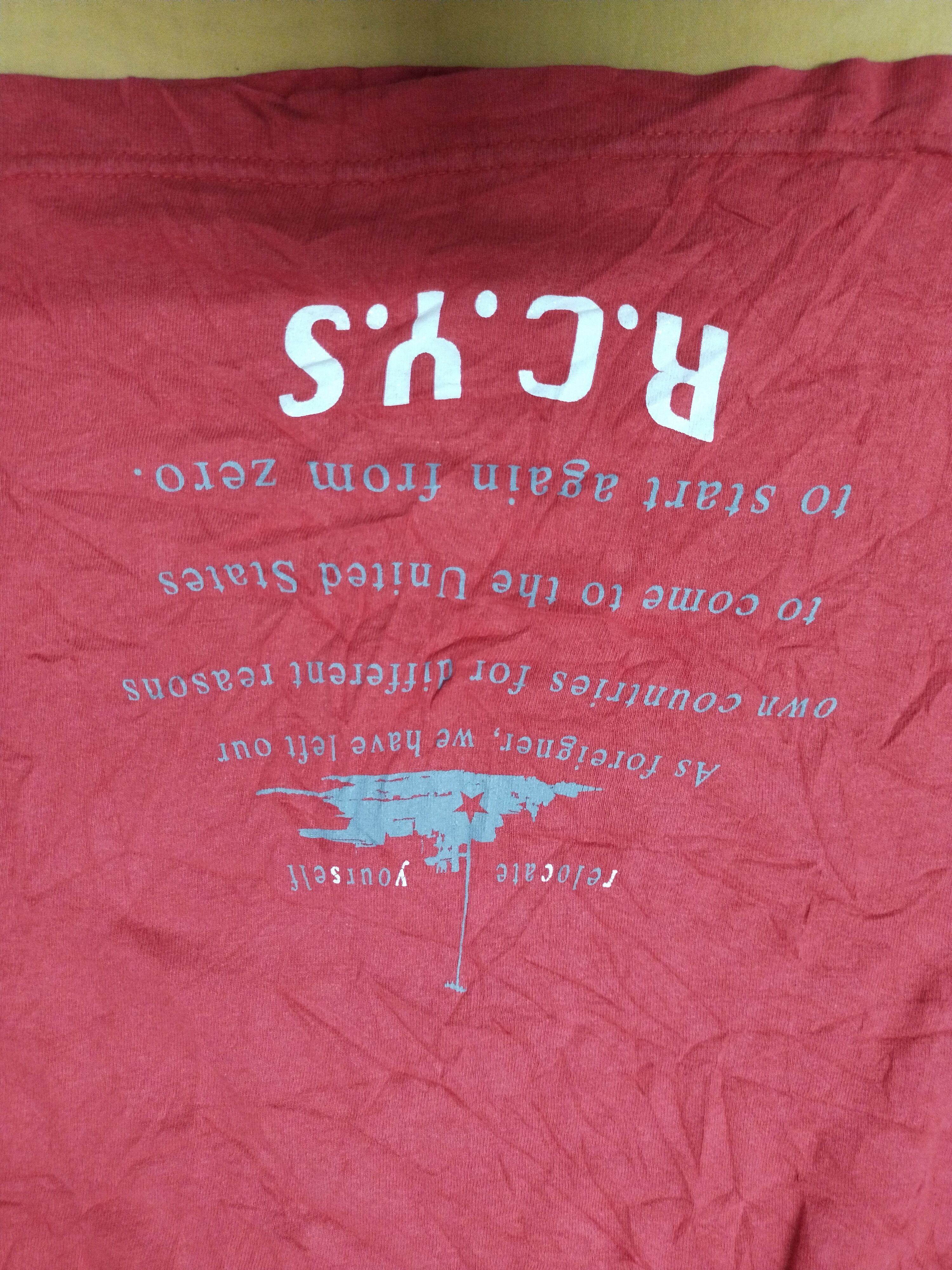 Vintage 🔥 Vtg Minor Problem R.C.Y.S Red Tee Size US M / EU 48-50 / 2 - 8 Thumbnail