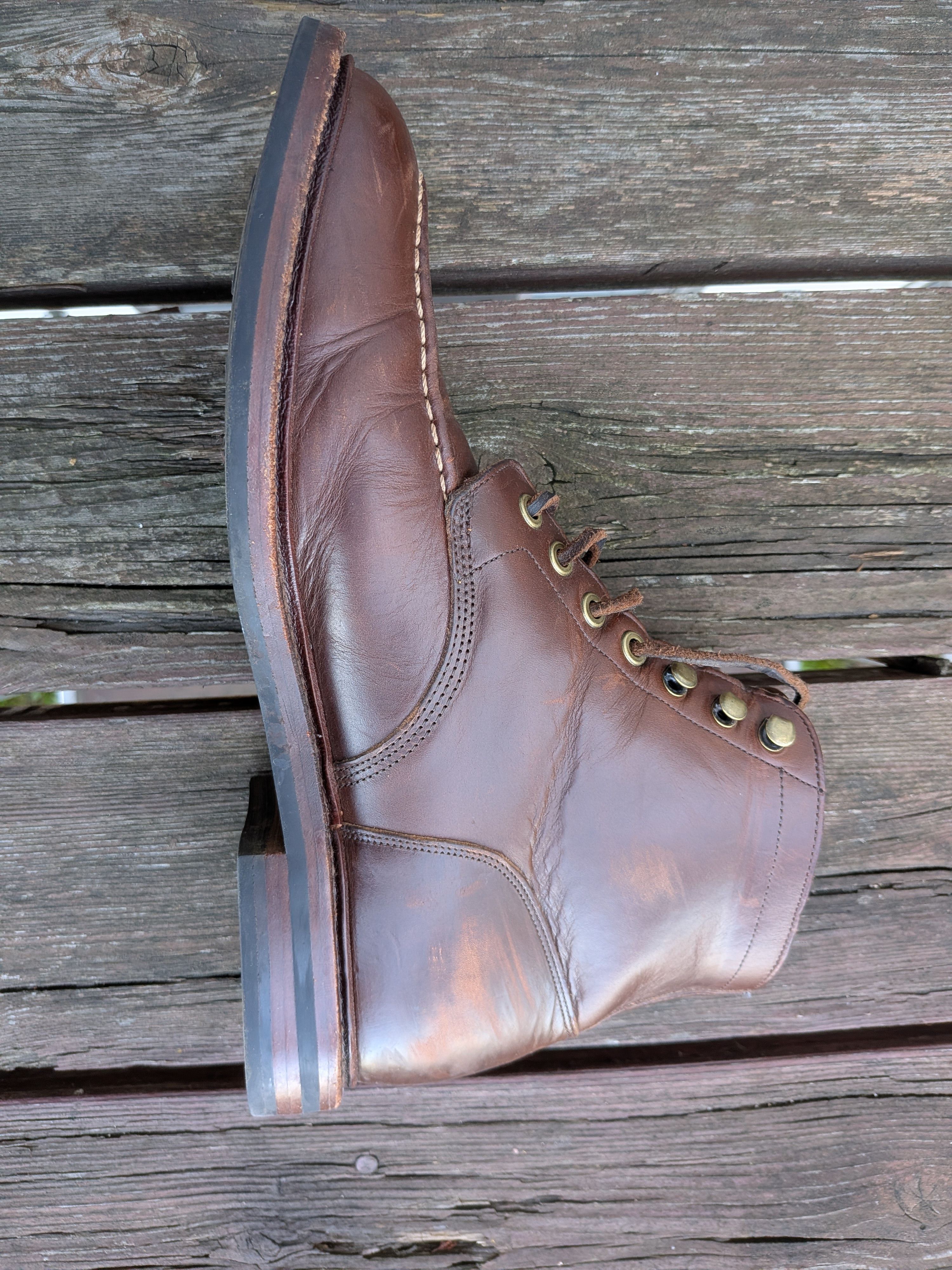 Grant Stone Grant Stone Ottawa boot in Crimson Chromexcel Size US 9.5 / EU 42-43 - 8 Thumbnail