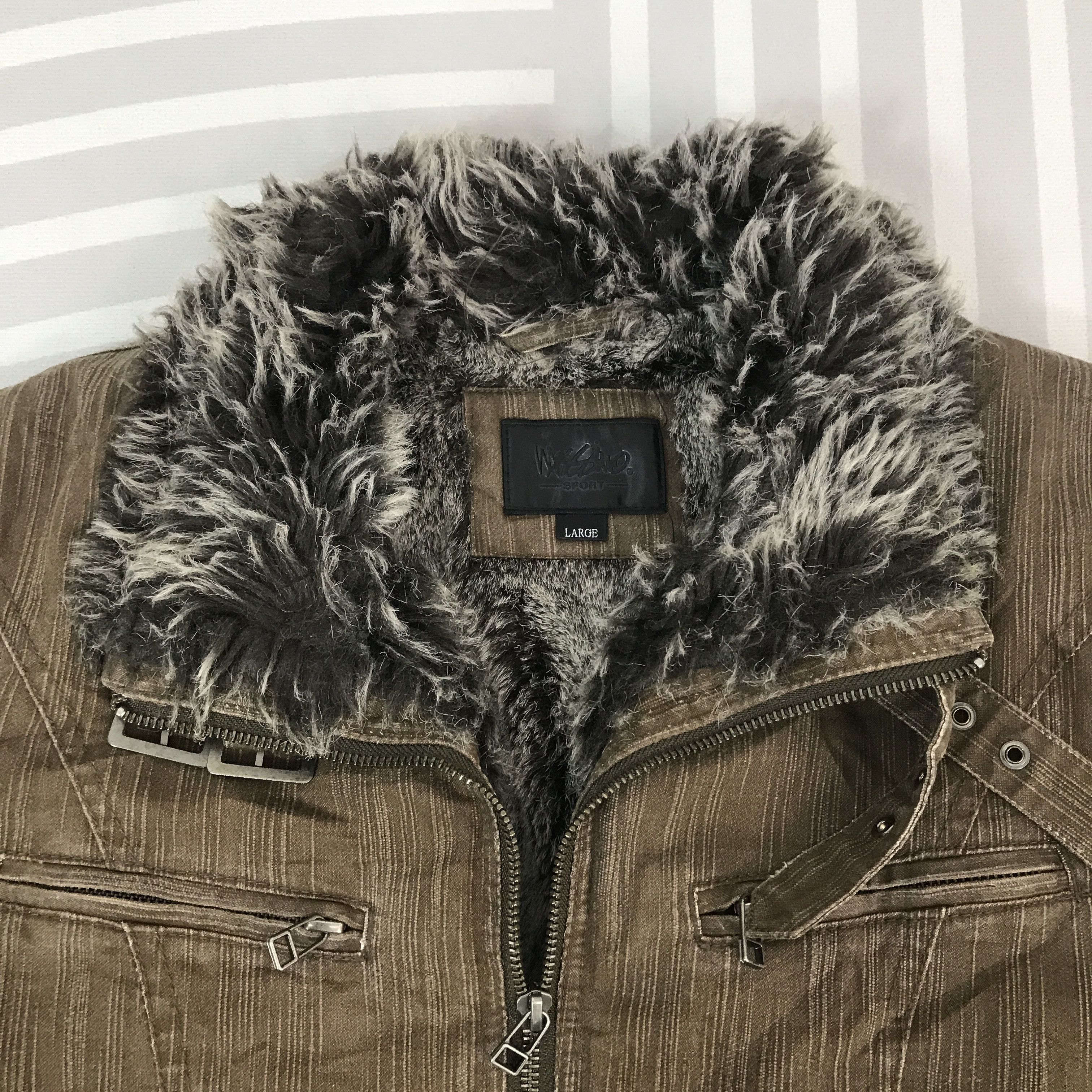 Mossimo Vintage Mossimo bondage Fur Jacket Size US L / EU 52-54 / 3 - 8 Thumbnail