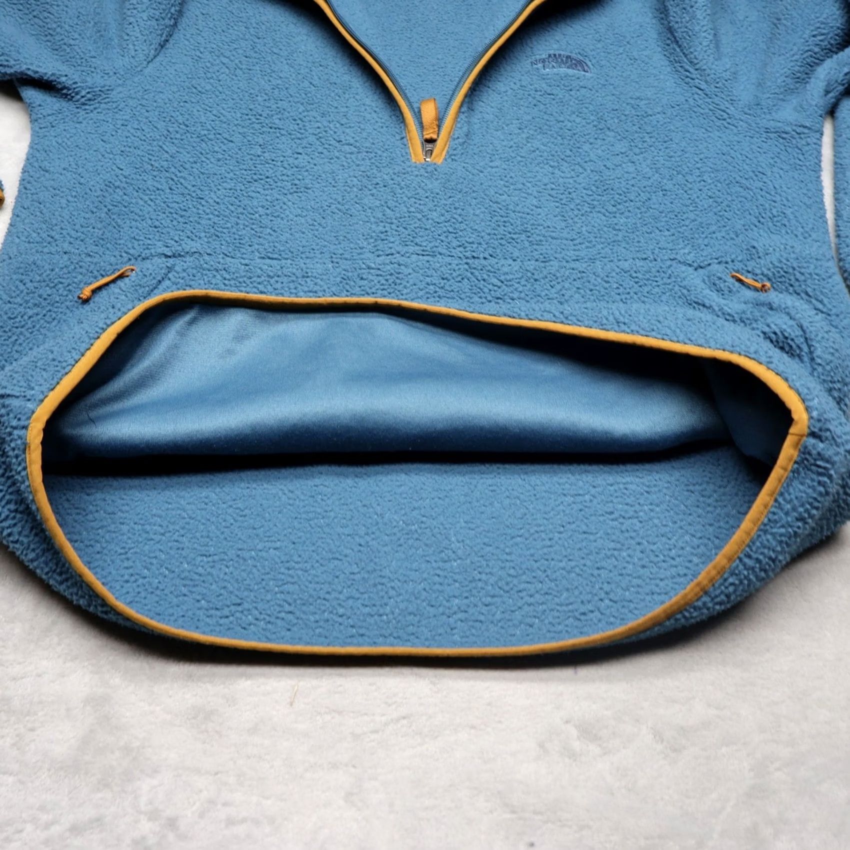 The North Face The North Face Sweater Mens L Blue Fleece Pullover 1/4 Zip Outdoor Mock Neck Zip Pockets Size US L / EU 52-54 / 3 - 7 Thumbnail