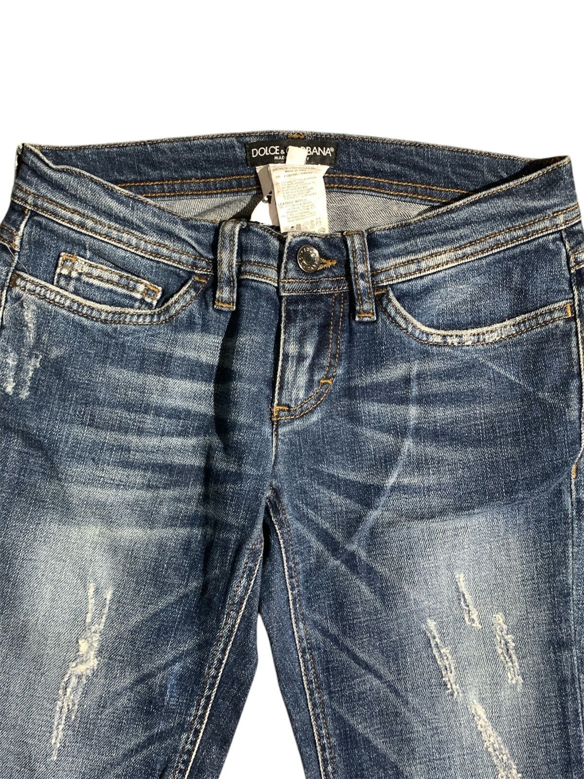 Dolce & Gabbana DOLCE GABBANA GRILY JEANS PANTS WOMAN Size 35" - 3 Thumbnail