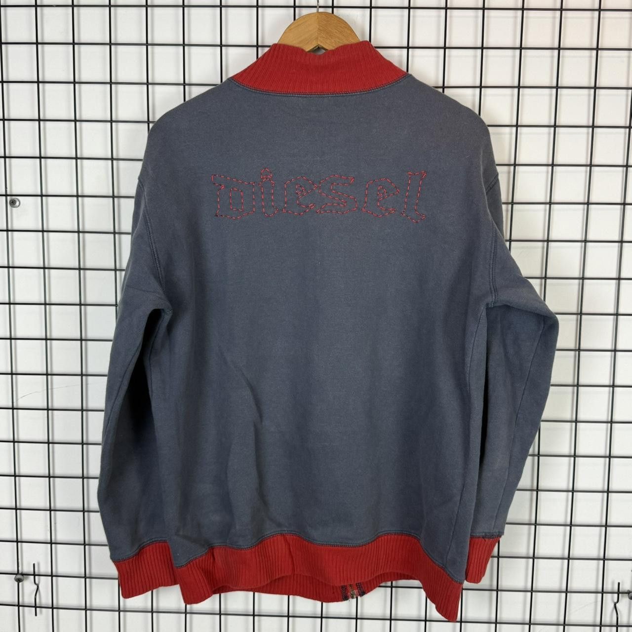 Diesel Diesel Sweatshirt Vintage 90s Blue Crewneck Size US L / EU 52-54 / 3 - 1 Thumbnail