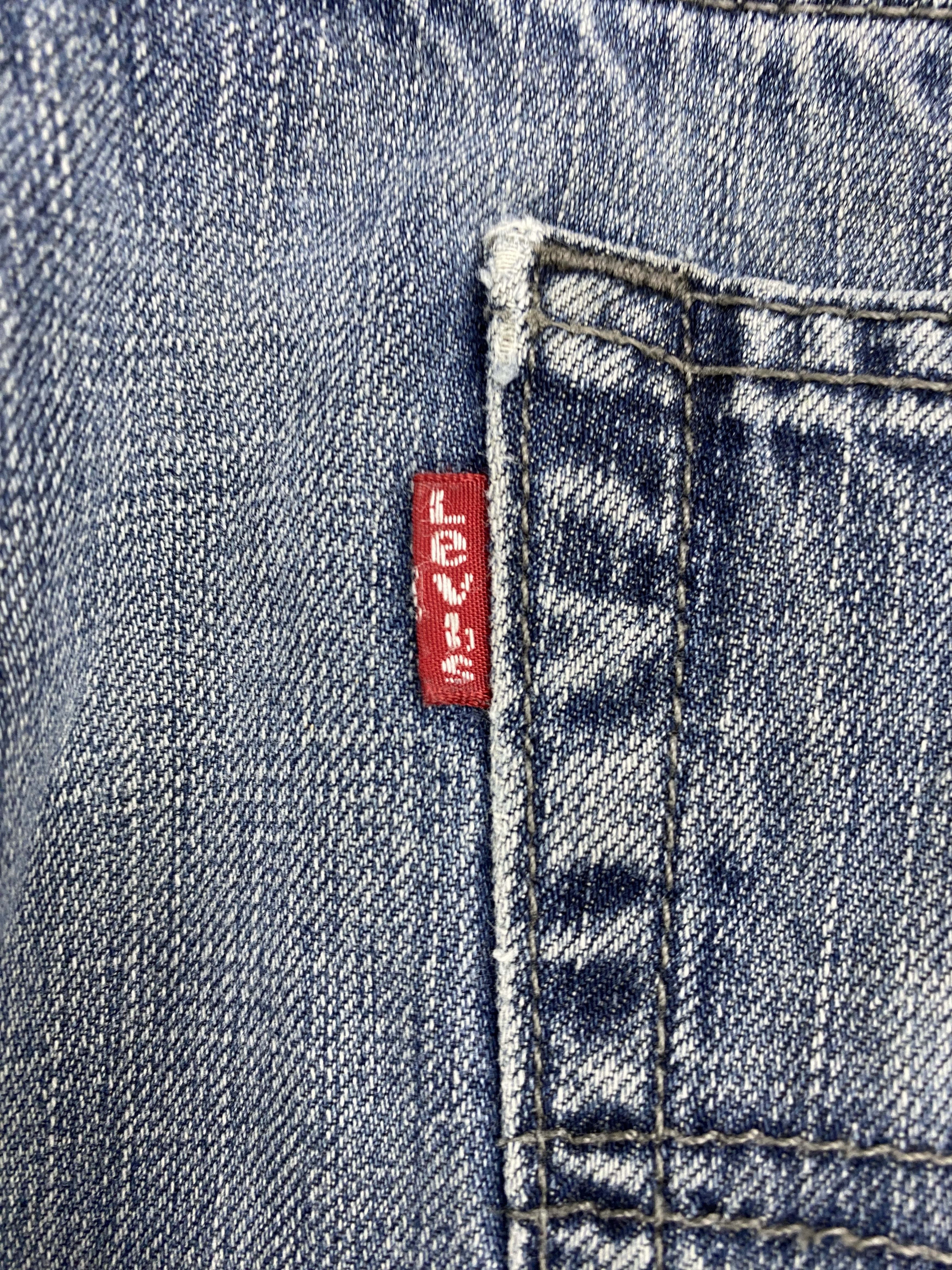 Levi's × Vintage Faded Blue Vintage Levis 569 Jeans Size US 32 / EU 48 - 7 Thumbnail