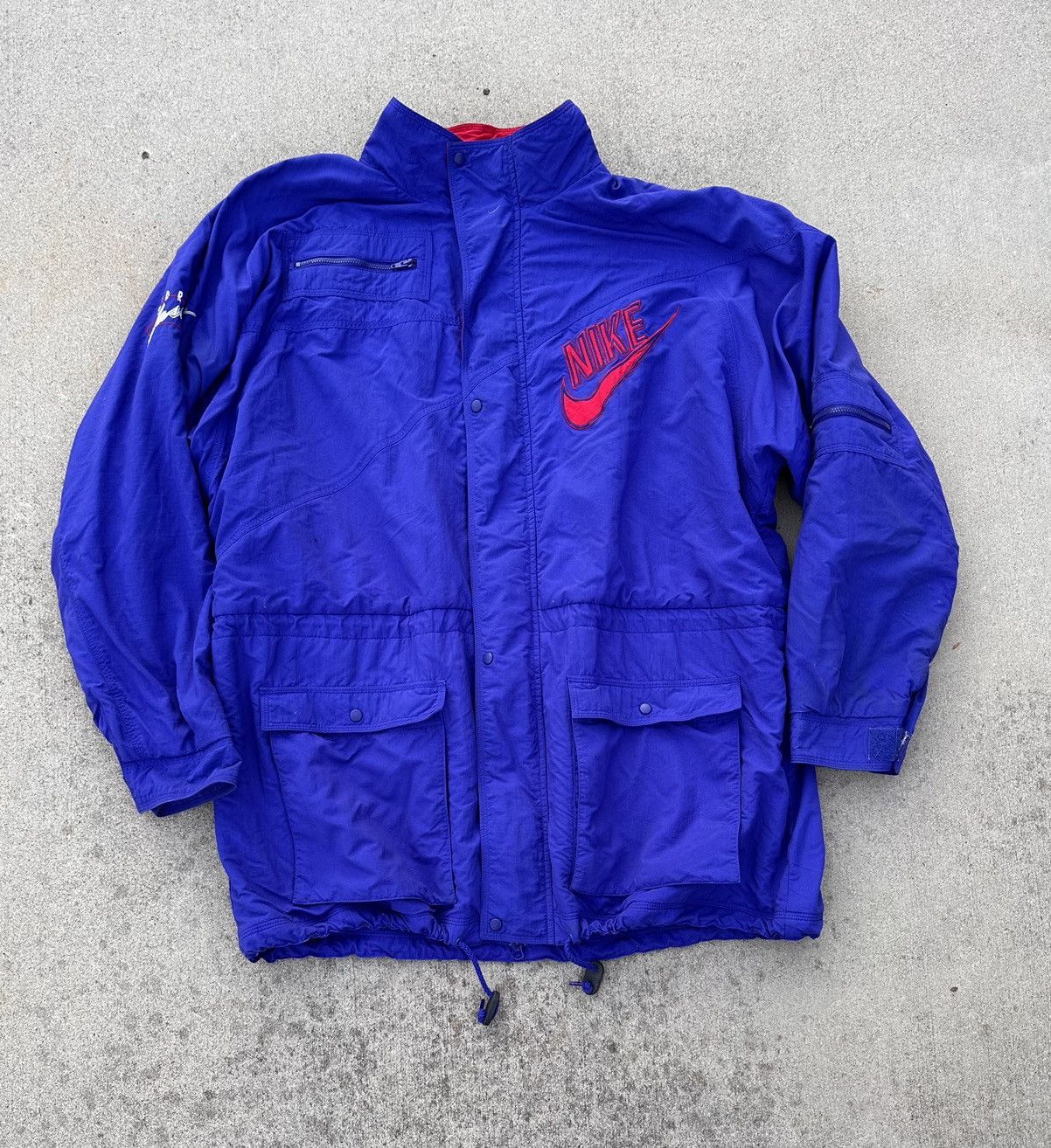 Vintage nike blue tag windbreaker jacket men's size XL 2024