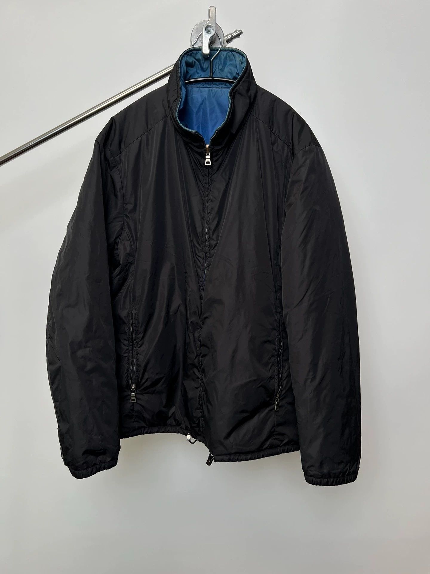 Prada Multi Color Lightweight Zip-Up Jacket Size L Size US L / EU 52-54 / 3 - 1 Thumbnail