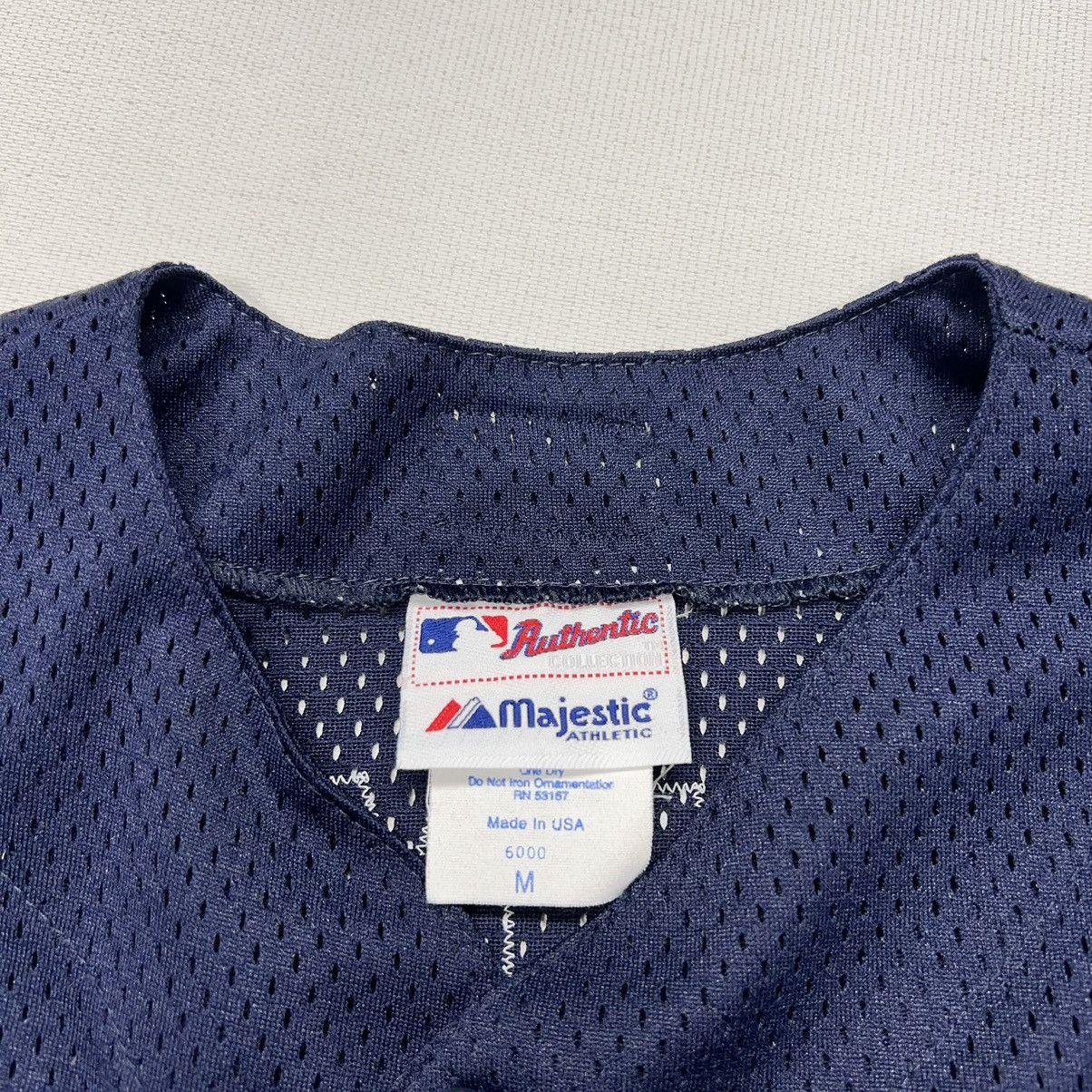 Majestic × New York Yankees × Vintage VTG Yankees Jersey Blue Giambi #25 Majestic MLB Baseball Size US M / EU 48-50 / 2 - 8 Thumbnail