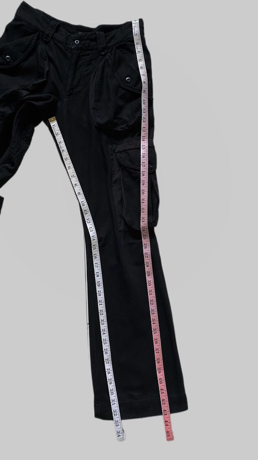 JUN MEN Jun Club Utility Flare Cargo Pants Size US 31 - 6 Thumbnail