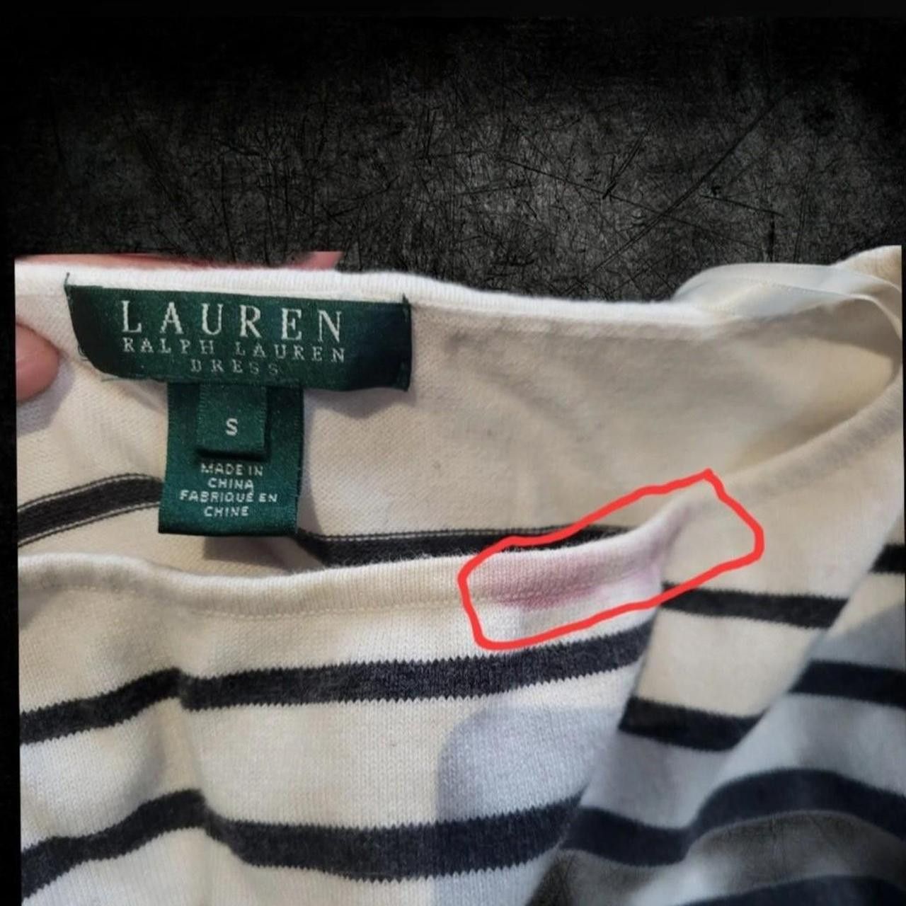 Ralph Lauren Ralph Lauren Women's Black and Grey Dress - Size S Size S / US 4 / IT 40 - 5 Thumbnail