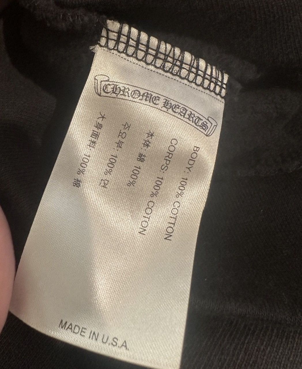 Chrome Hearts Chrome Hearts Hoodie Tokyo Exclusive Size US L / EU 52-54 / 3 - 12 Thumbnail