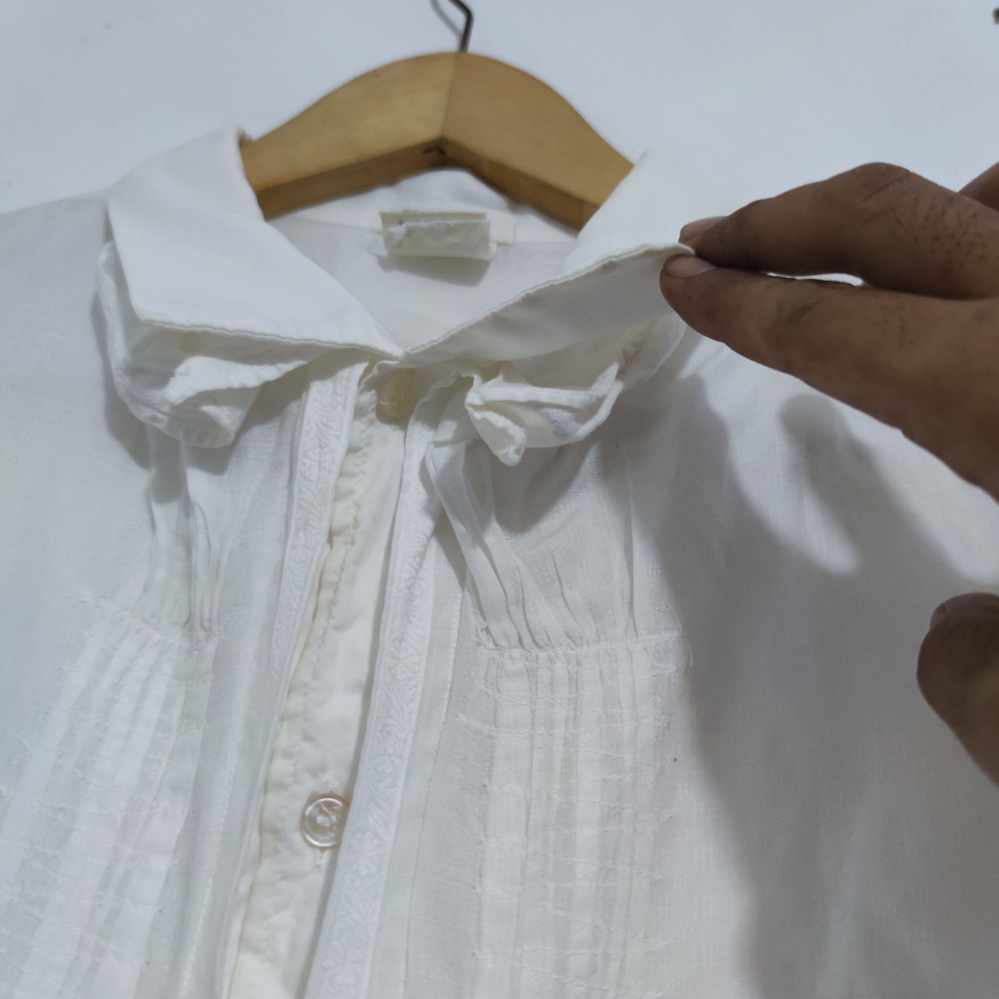 Issey Miyake Long shirt button up center Plate plase Size M / US 6-8 / IT 42-44 - 5 Thumbnail