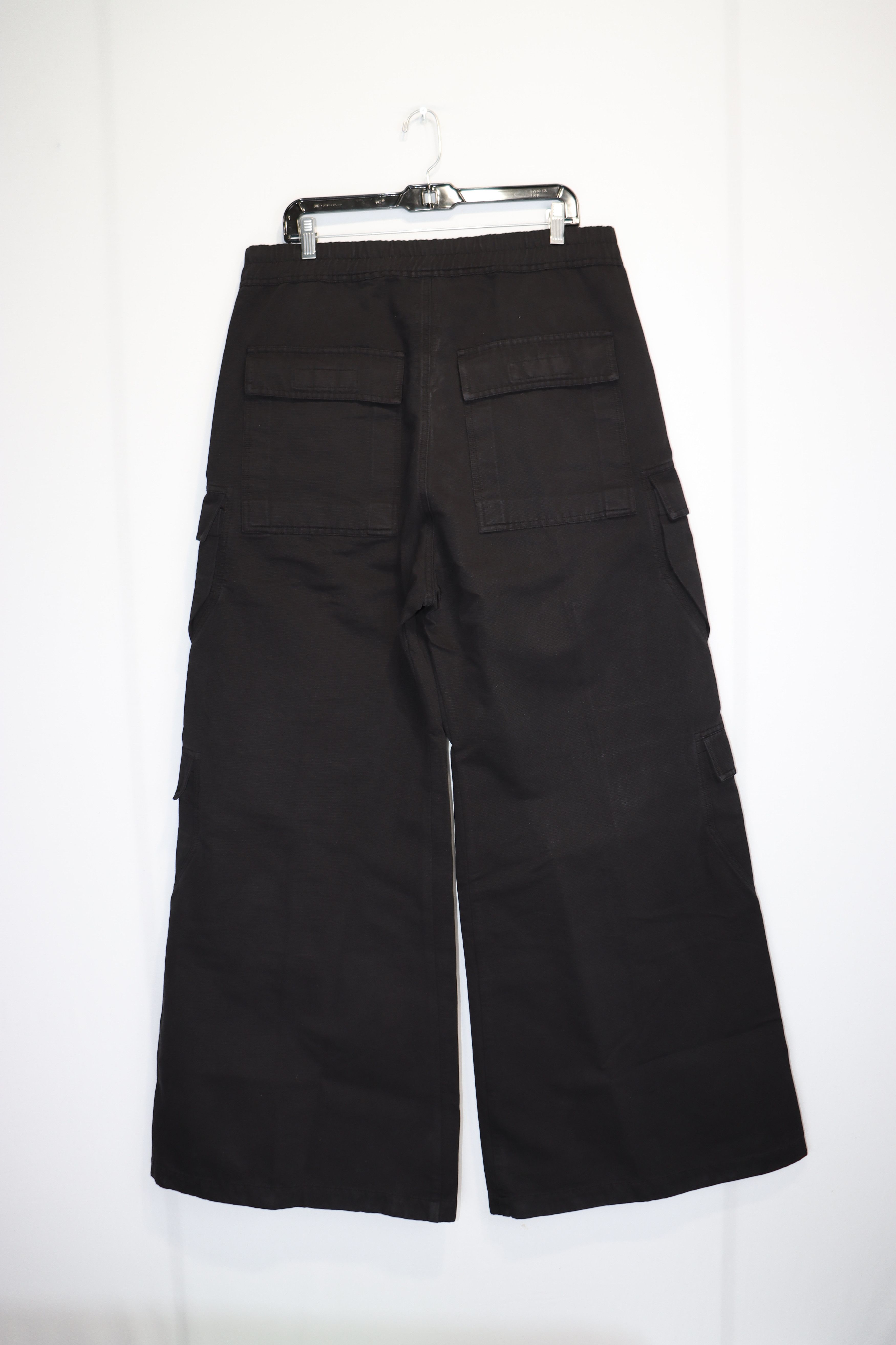 Rick Owens o1rshd1 Double Cargo Jumbo Belas in Black Size US 34 / EU 50 - 10 Thumbnail