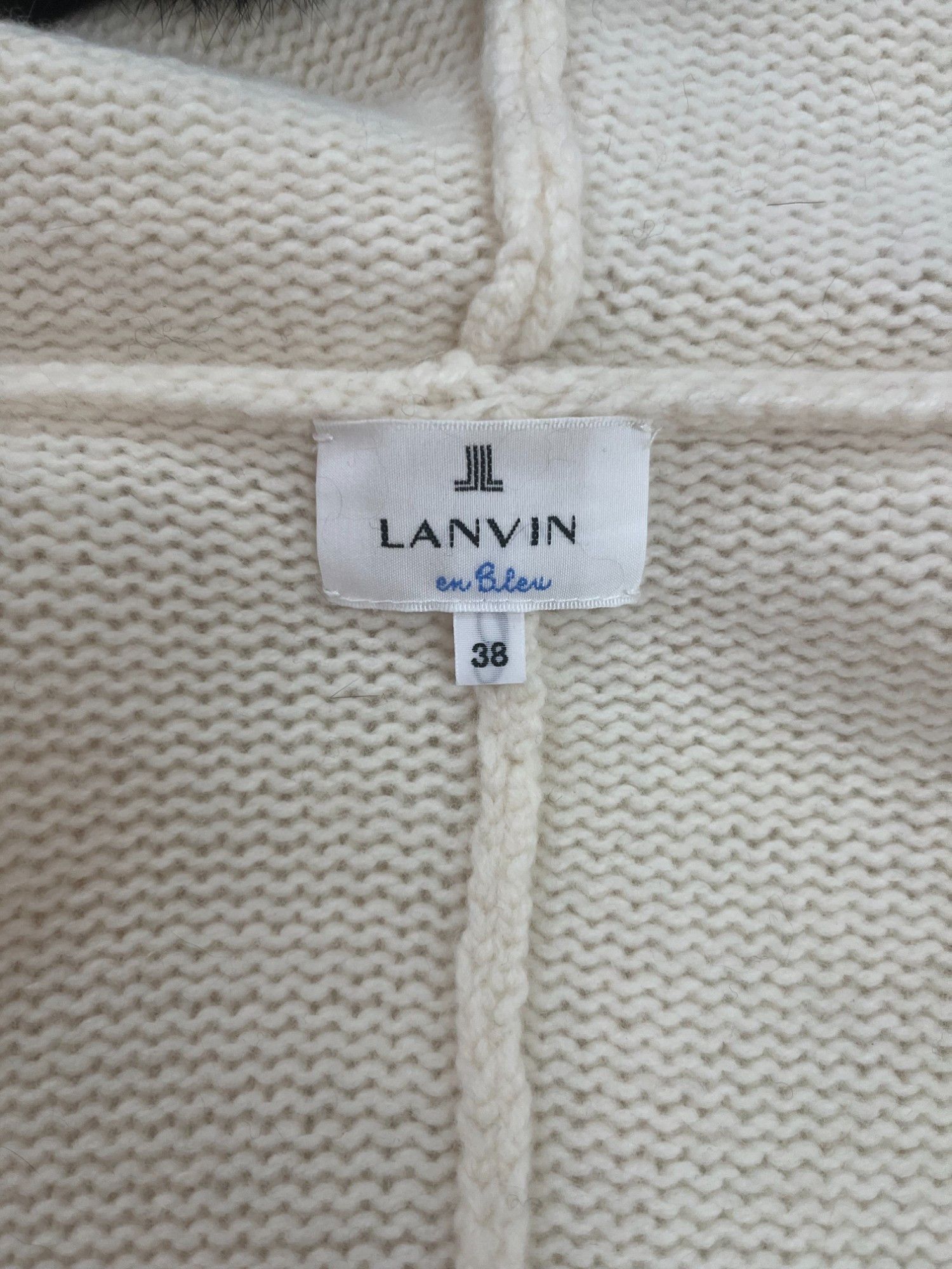 Lanvin Beige Wool Vestcoat With Hood Size S / US 4 / IT 40 - 4 Thumbnail