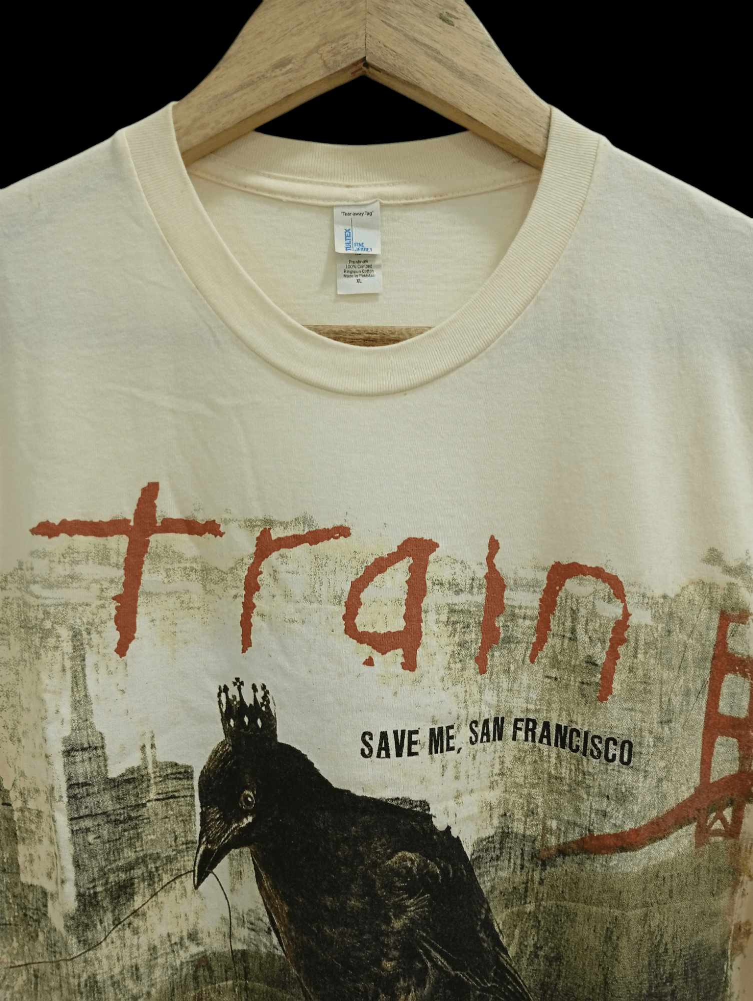 Band Tees × Vintage 🔥🔥Train Save Me San Francisco Album Cover T-Shirt Size US XL / EU 56 / 4 - 19 Thumbnail
