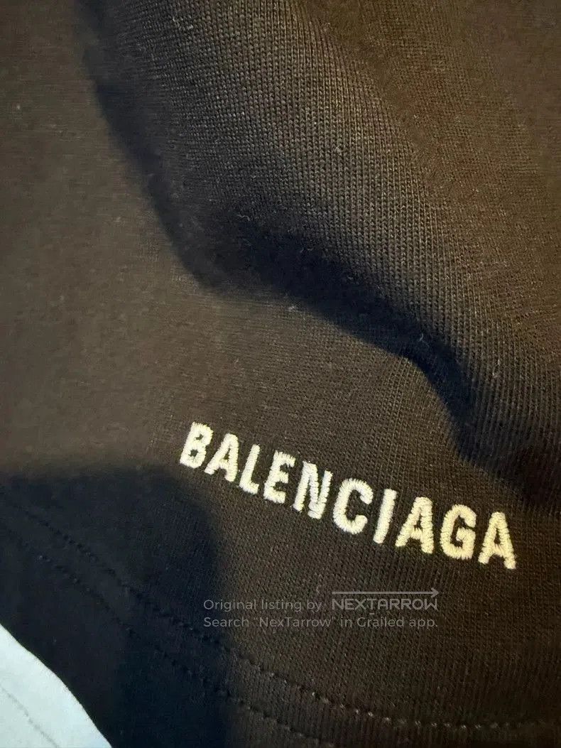 Balenciaga Balenciaga Black Layered T-shirt. Size US M / EU 48-50 / 2 - 4 Thumbnail
