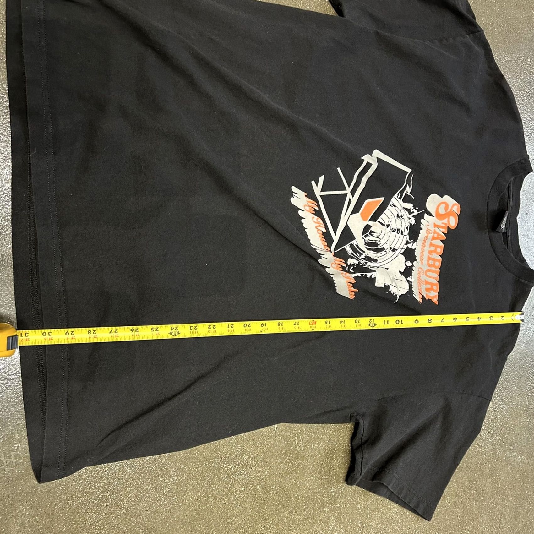 Vintage VINTAGE Starbury Shirt Mens 3XL Black My House My Rules Basketball Tee Streetwear Size US XXL / EU 58 / 5 - 4 Thumbnail
