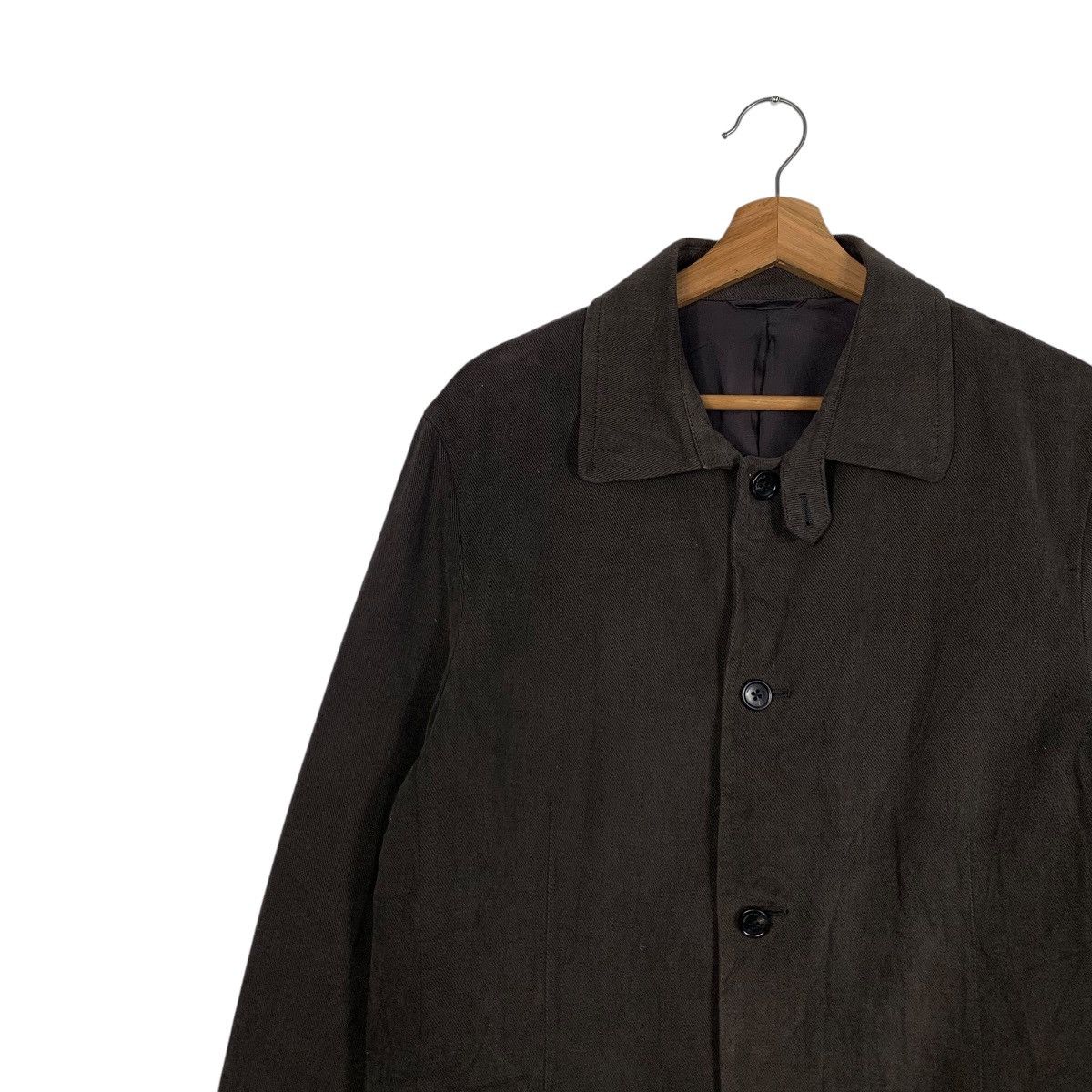 Calvin Klein CALVIN KLEIN Dark Brown Casual Jacket #1838-C80 Size US L / EU 52-54 / 3 - 6 Thumbnail