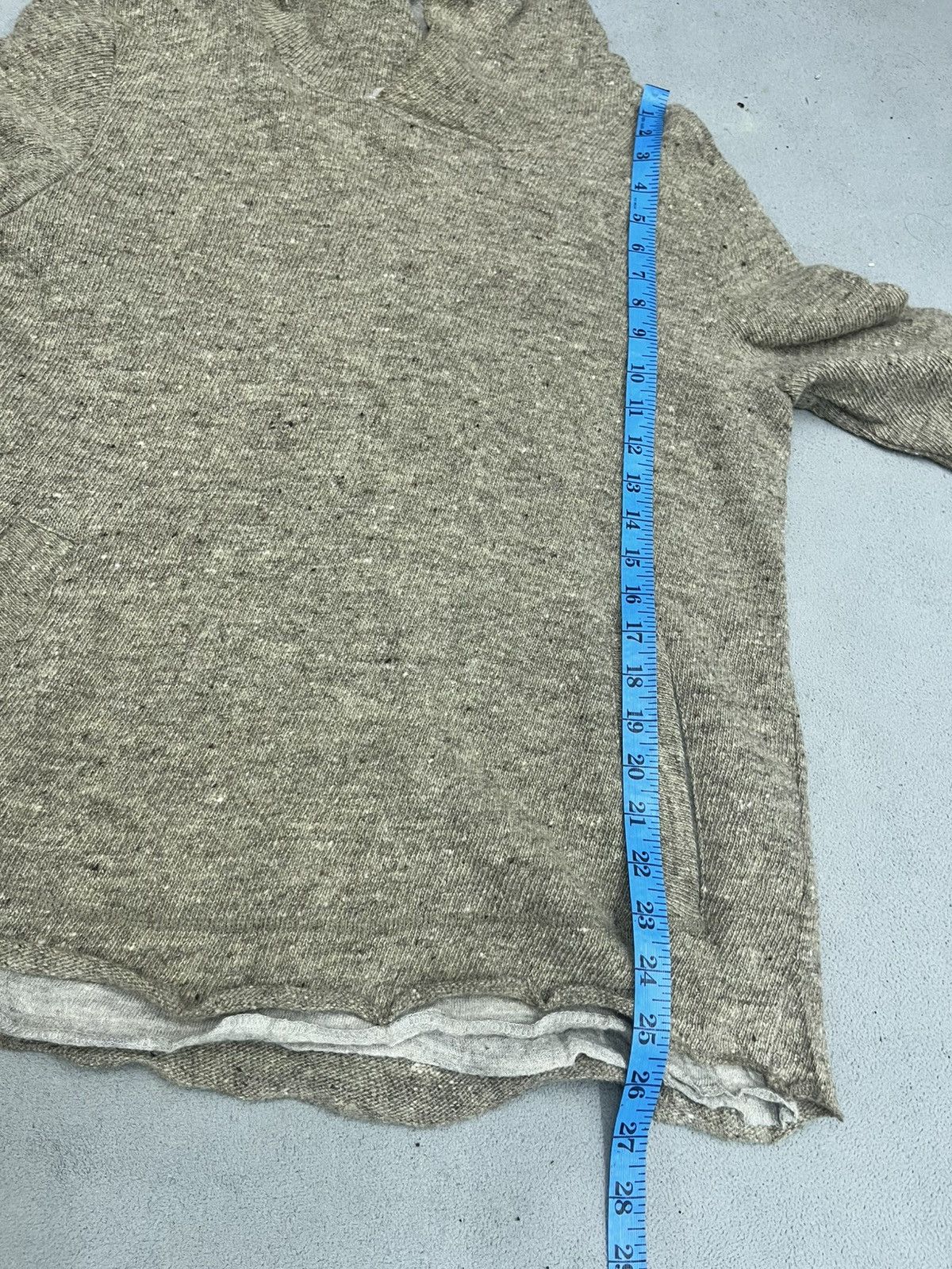 Japanese Brand × Remi Relief × Vintage ARCHIVE🔥REMI RELIEF WOOL KNIT DOUBLE LAYER HOODIE Size US M / EU 48-50 / 2 - 16 Thumbnail