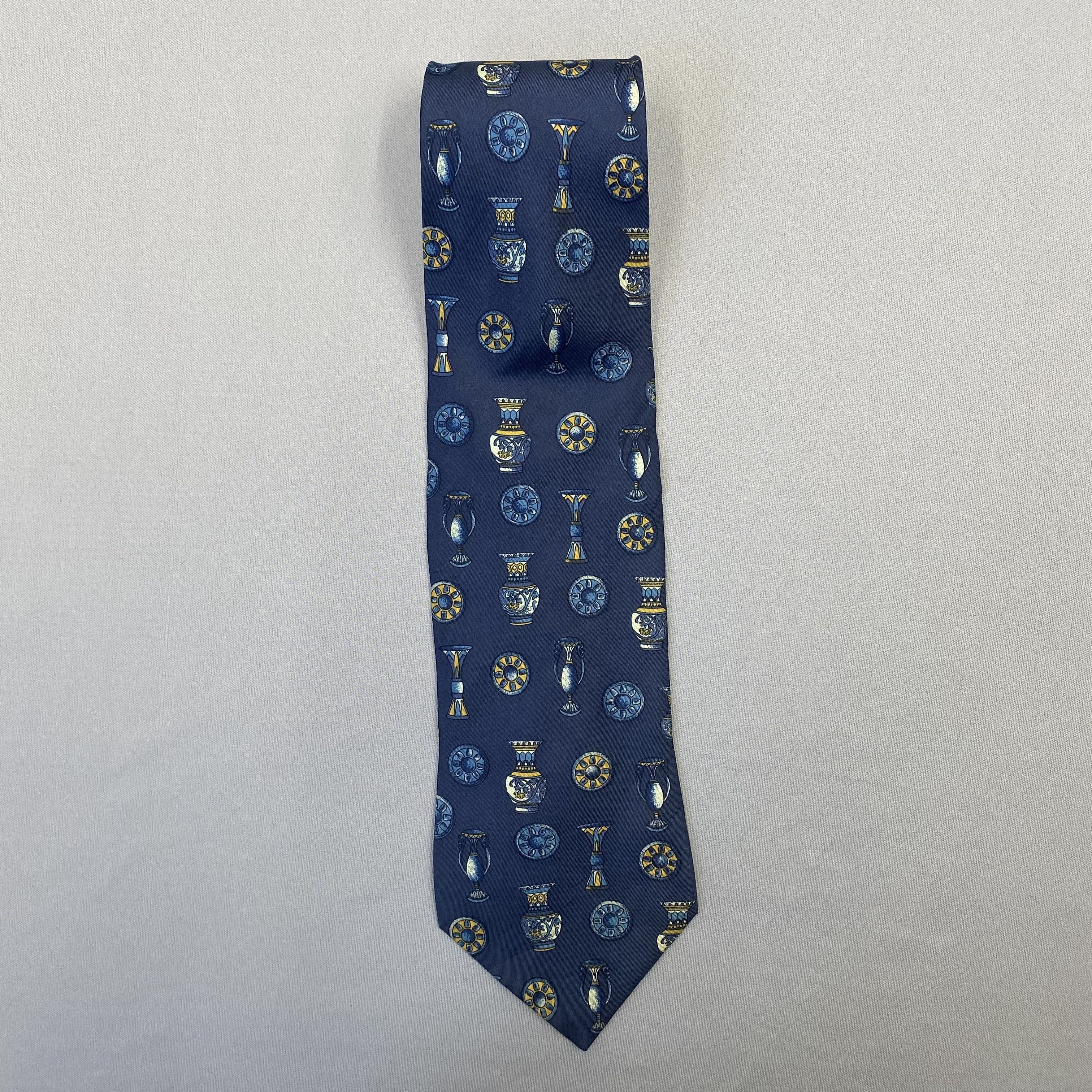 Japanese Brand Vintage Pierre Balmain SILK Necktie Cravate Pure Silk Size ONE SIZE - 3 Thumbnail