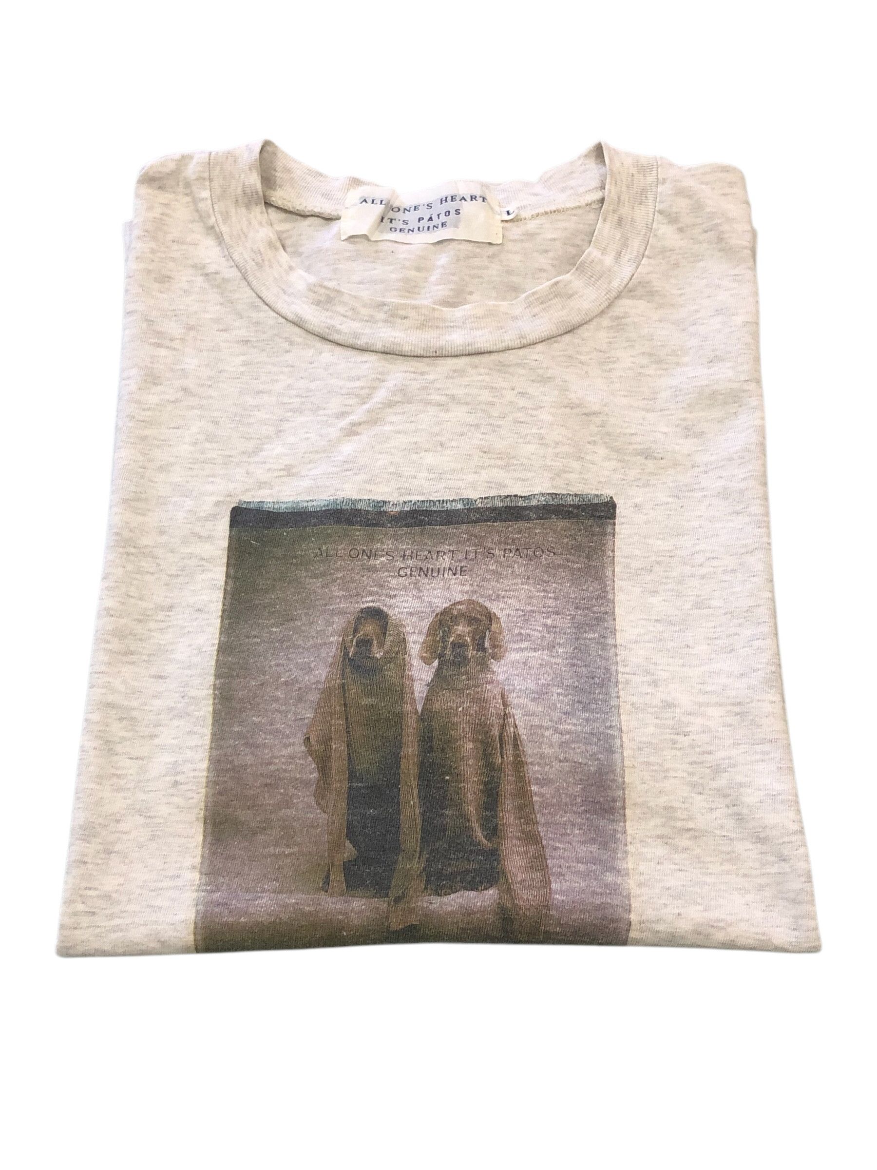 Designer × Vintage Vintage 90a All One’s Heart It’s Patos Genuine Tee Size US L / EU 52-54 / 3 - 1 Thumbnail