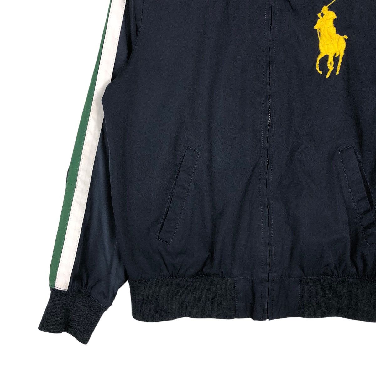 Japanese Brand 🔥Vintage Zipper Jacket Polo Ralph Lauren Big Pony Rare Size US L / EU 52-54 / 3 - 4 Thumbnail