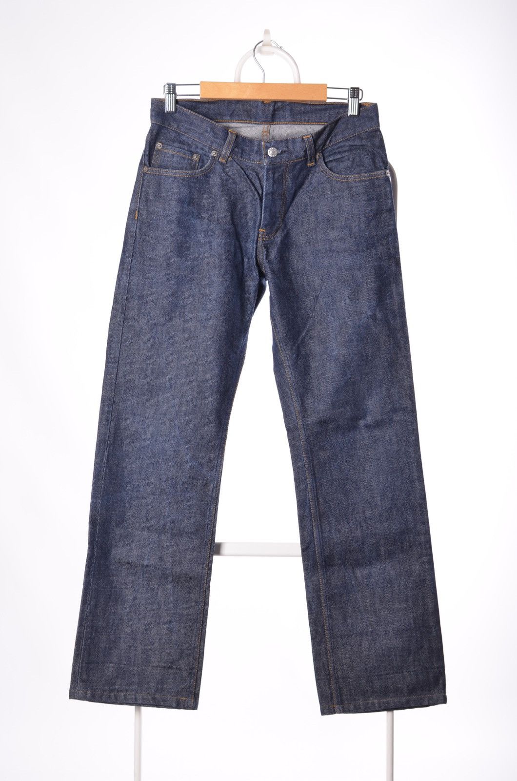 Helmut Lang Helmut Lang Raw Denim Classic 5 Pocket Jeans w30 Size US 30 / EU 46 - 3 Thumbnail