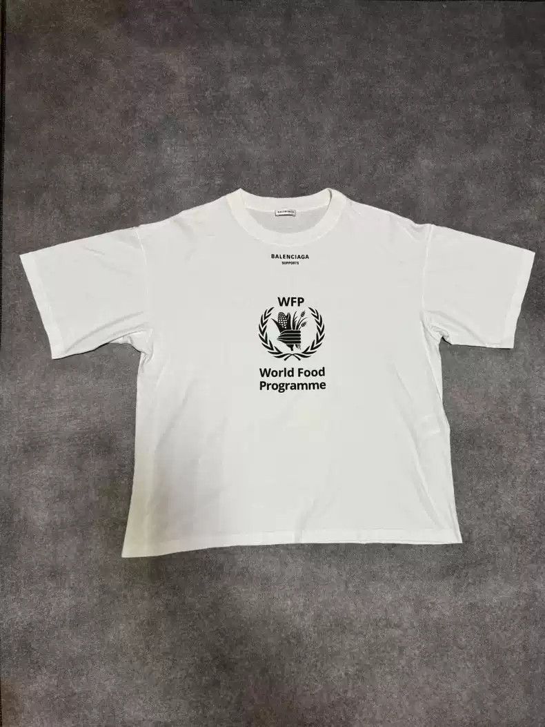 Balenciaga Balenciaga WFP Grain Department Wheat Ear Short Sleeves Size US M / EU 48-50 / 2 - 1 Thumbnail