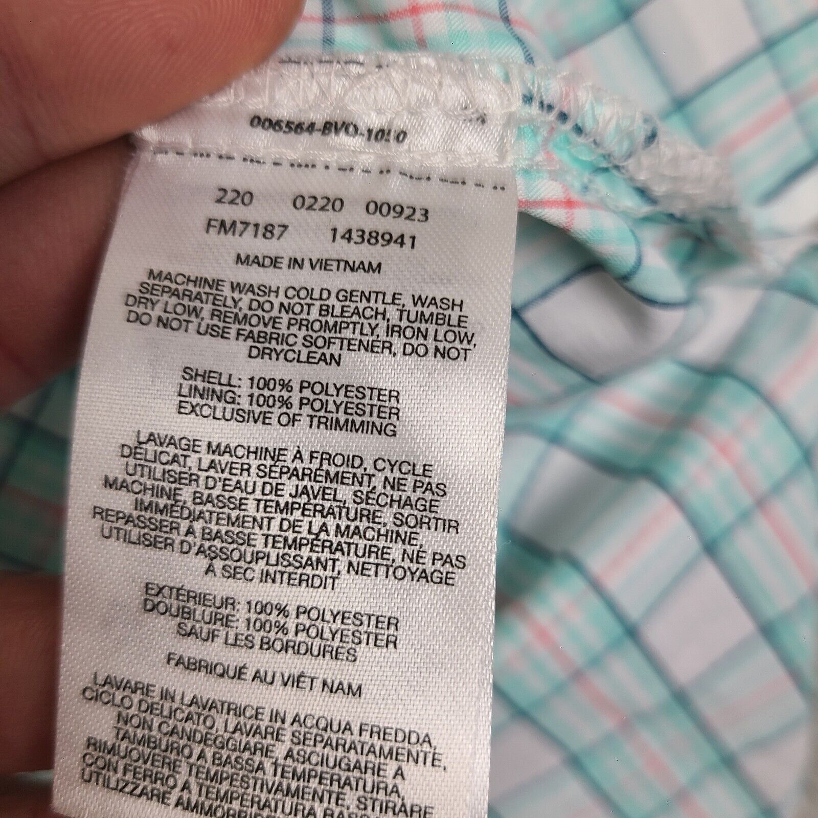 Columbia Columbia PFG Vented Shirt Mens M Green Plaid Super Tamiami L Size US M / EU 48-50 / 2 - 7 Thumbnail