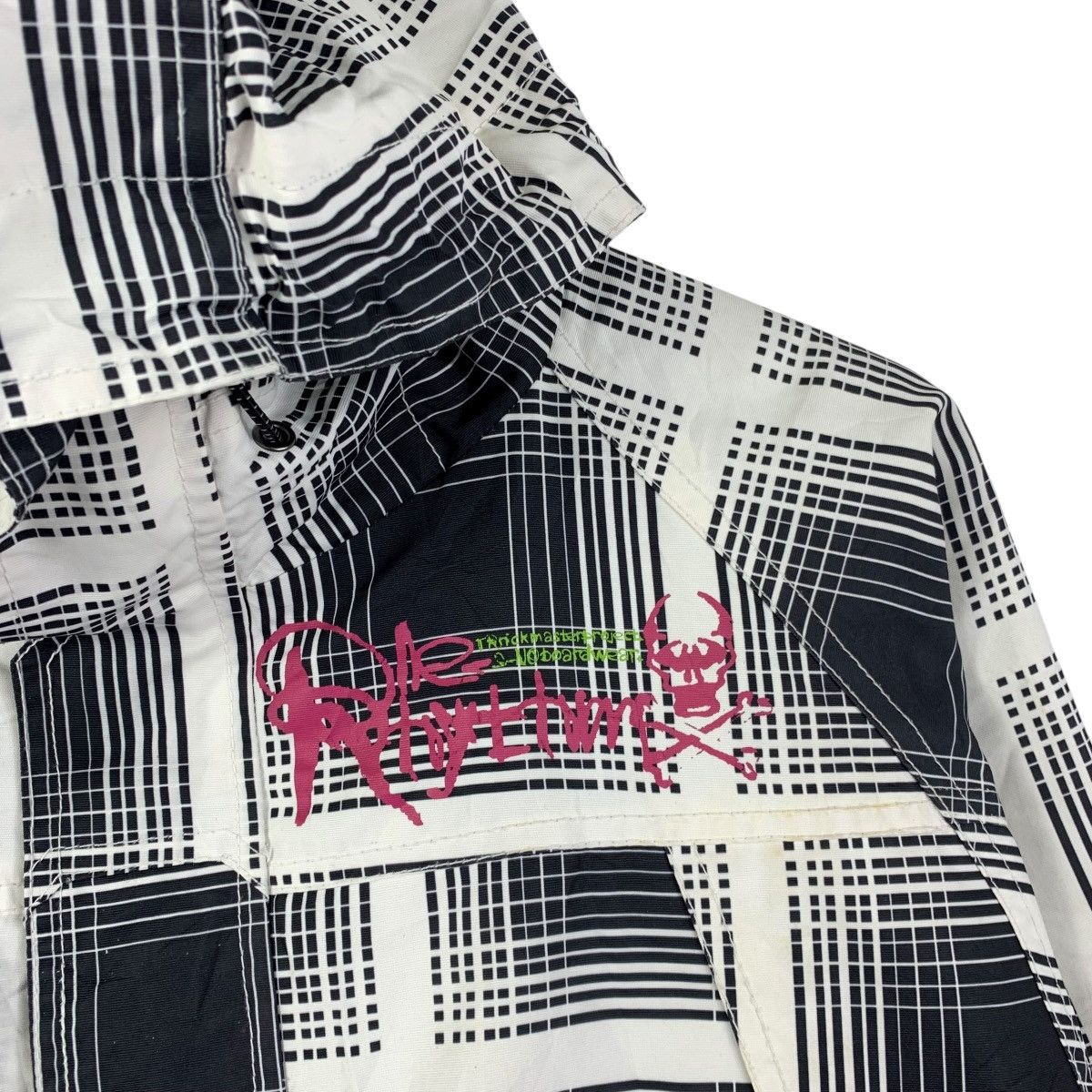 Vintage Vintage le-Rhythm Trick Master Grid Pattern Hooded Jacket Size US XS / EU 42 / 0 - 5 Thumbnail