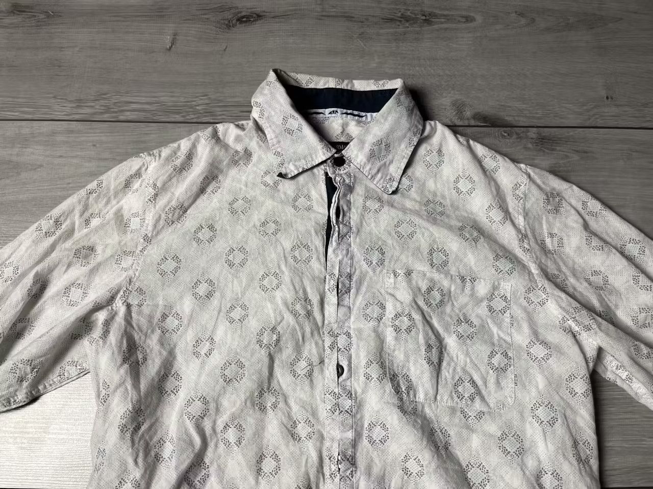 Armani Armani jeans shirt multi logo size Medium Size US M / EU 48-50 / 2 - 2 Thumbnail
