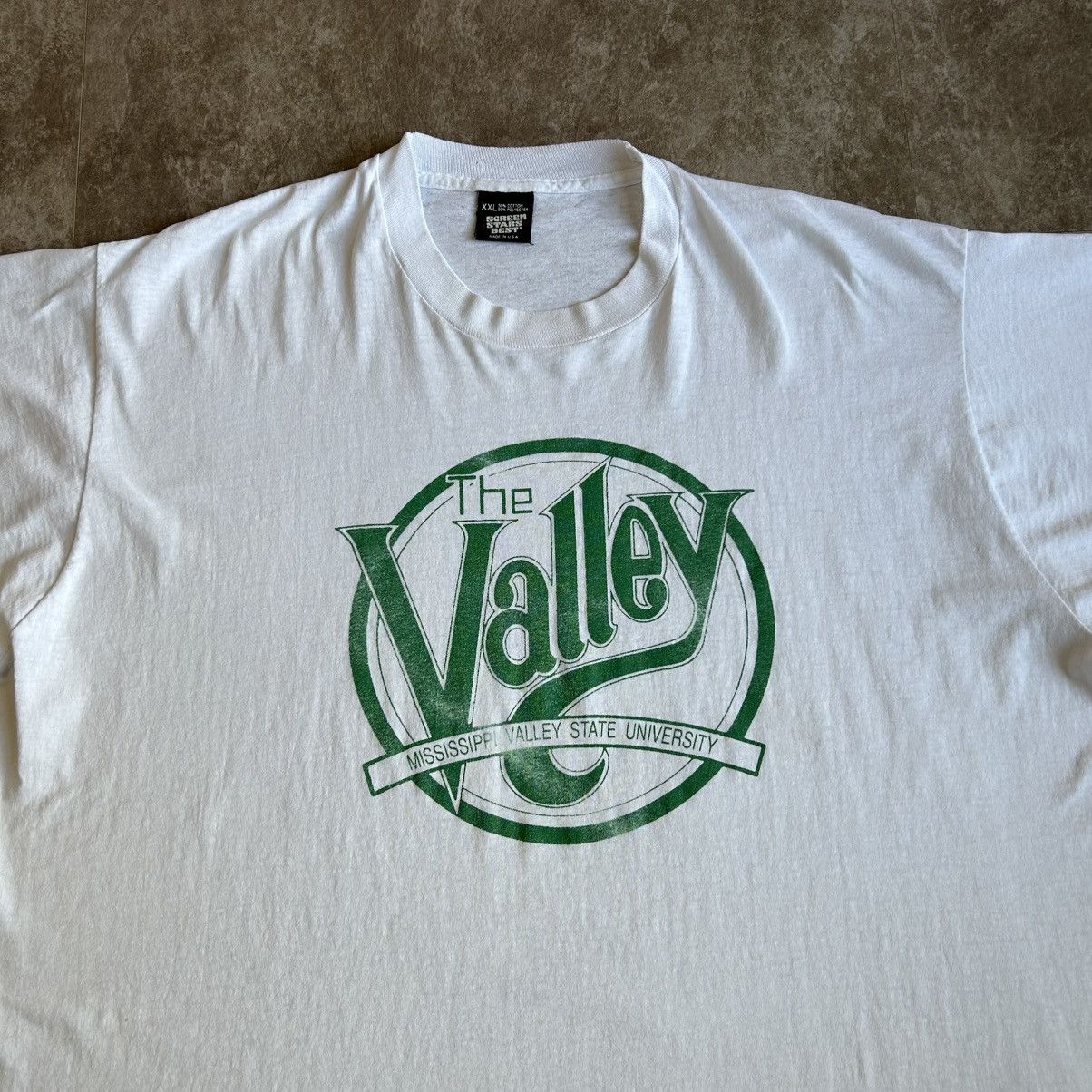 Vintage Vintage Mississippi Valley State University T Shirt Size US XL / EU 56 / 4 - 1 Thumbnail