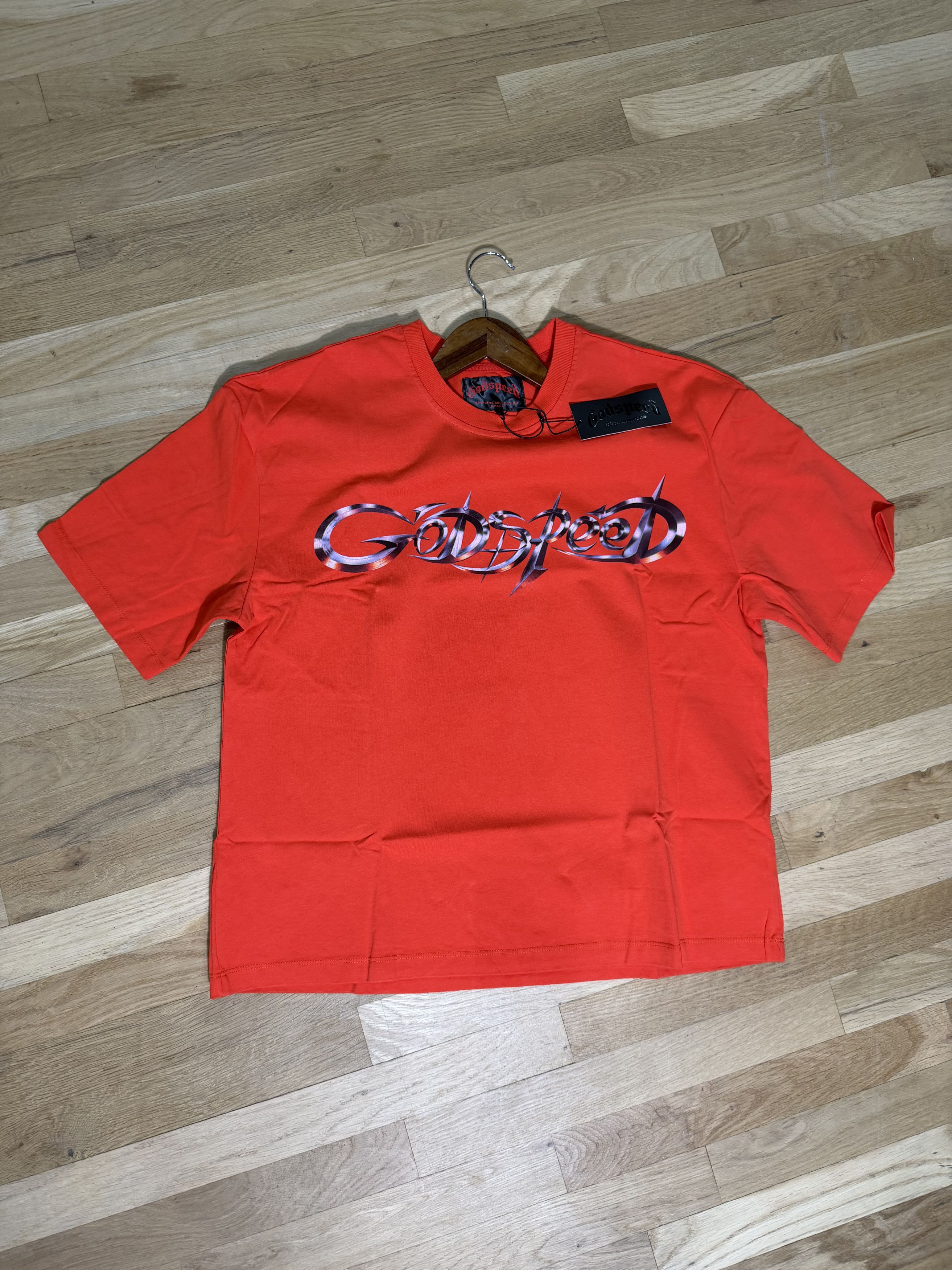 Godspeed Godspeed New Age Logo Tee Red Size US S / EU 44-46 / 1 - 3 Thumbnail