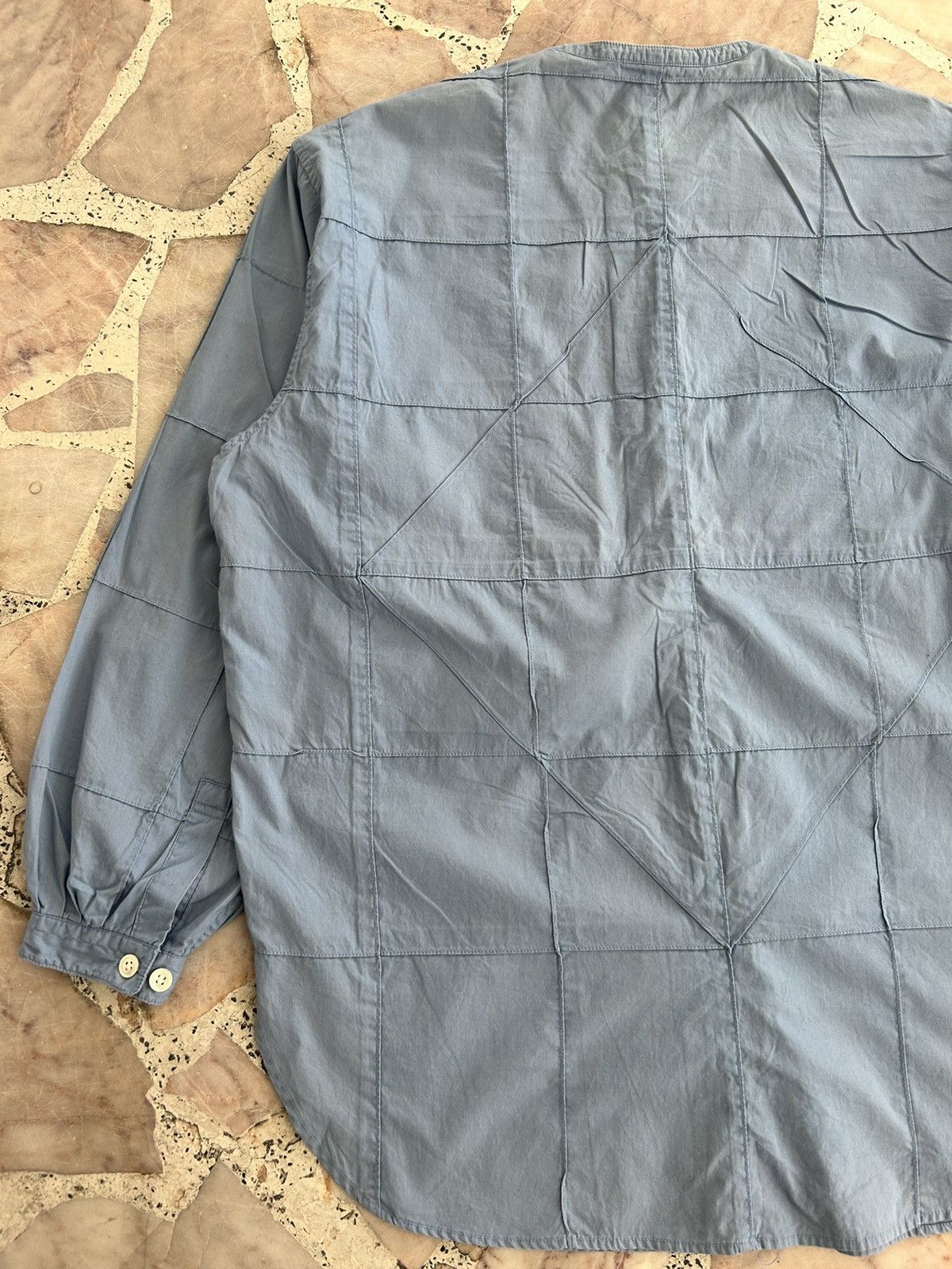 Hai Sporting Gear Issey Miyake Blue Baby Patch Shirt Vintage Size US M / EU 48-50 / 2 - 7 Thumbnail