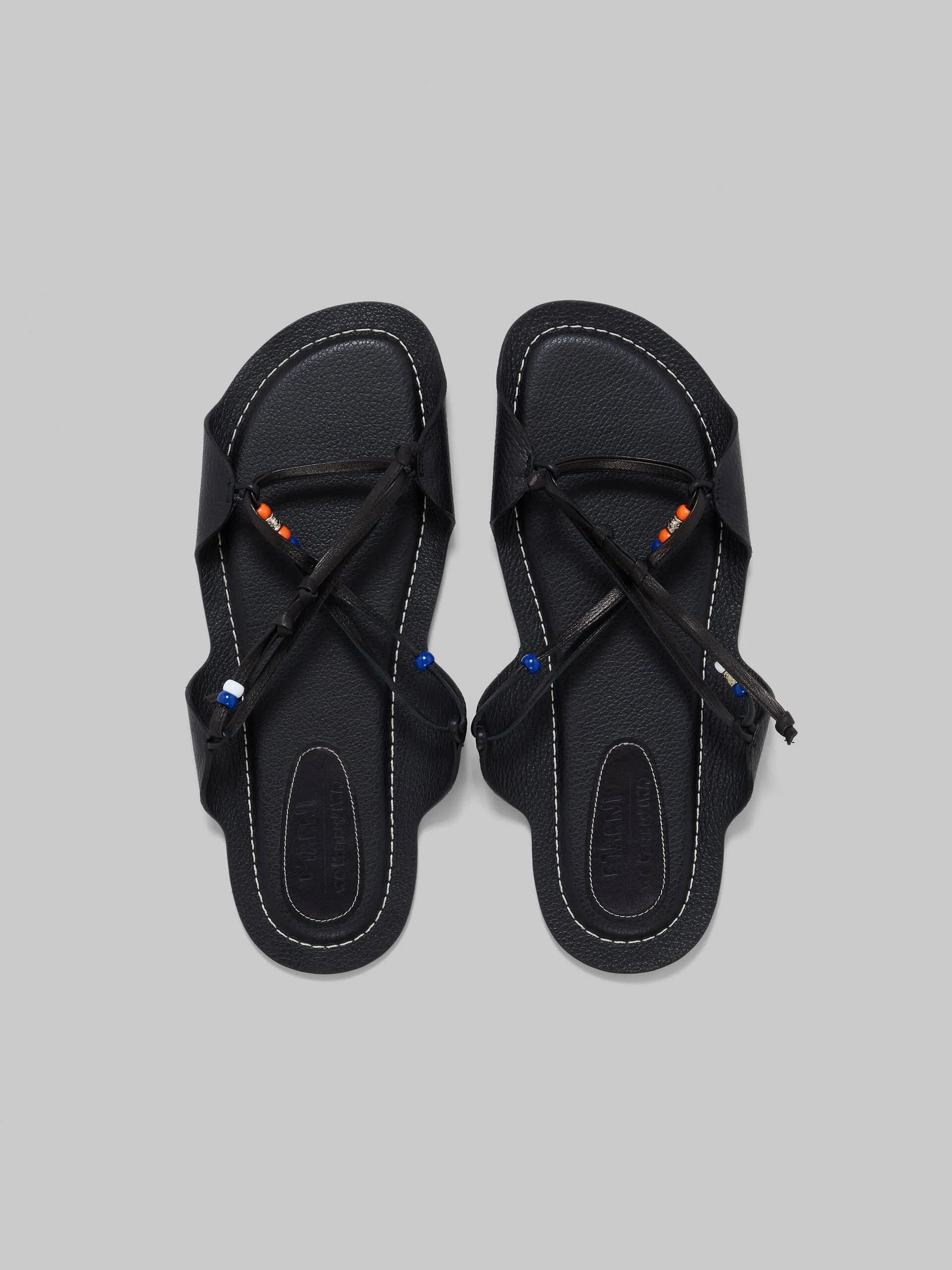 Marni o1srvl11e0624 Sandals in Black Size US 8 / EU 41 - 2 Thumbnail