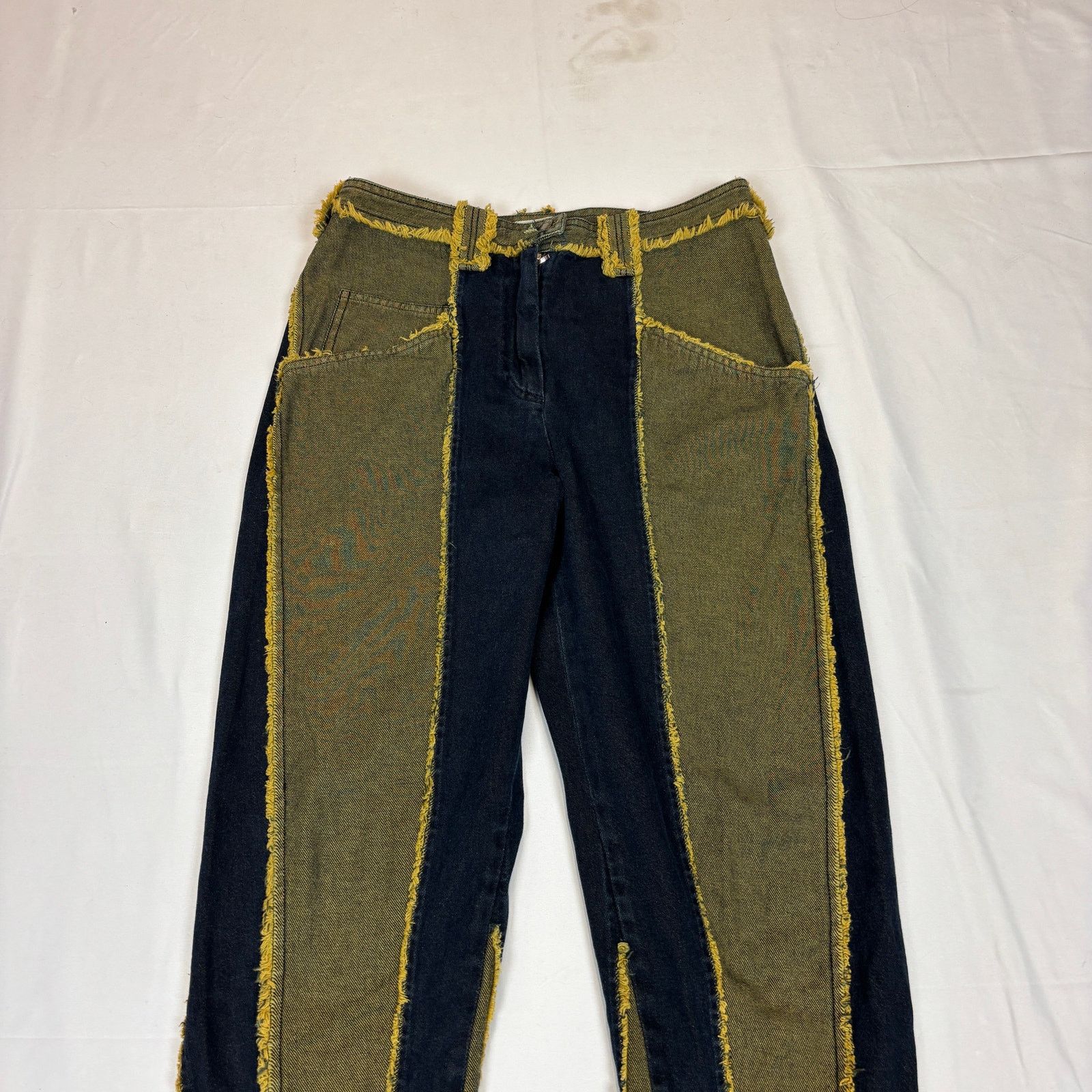 Other Veronique Leroy Front Panel Trousers Pants Women's 38 Size 26" / US 2 / IT 38 - 2 Thumbnail