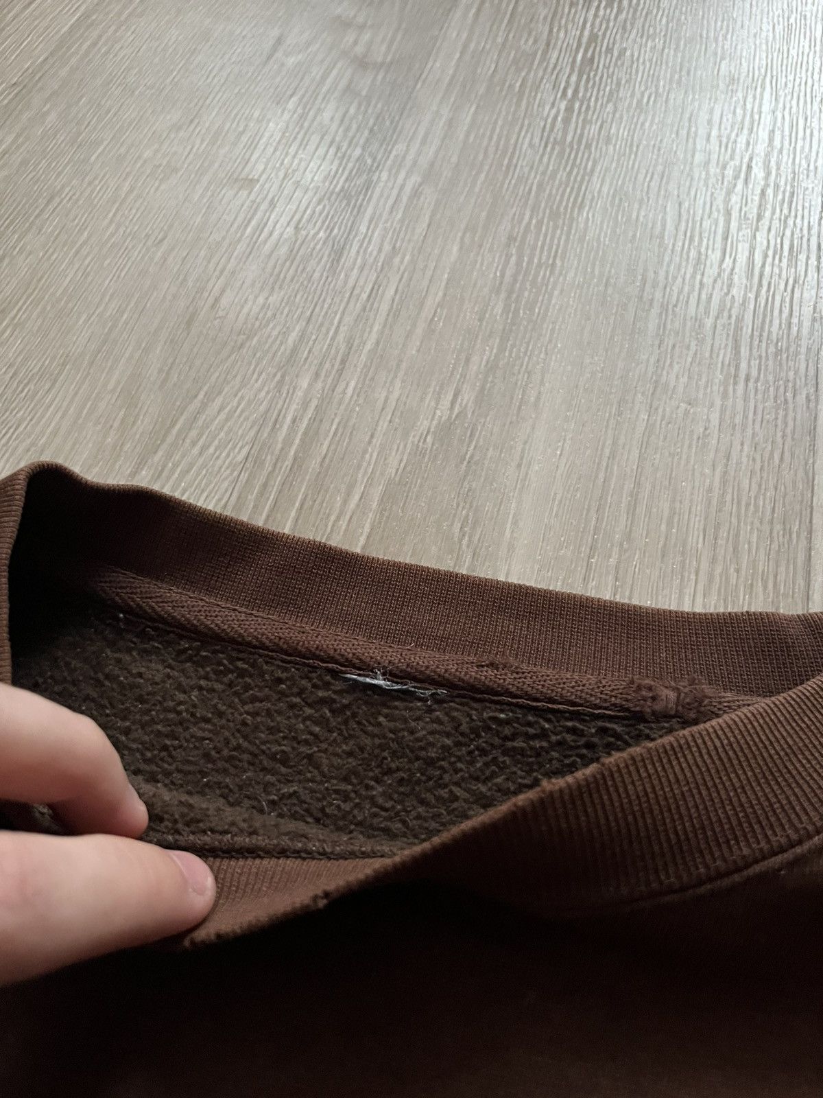 Stussy × Vintage Vintage Crewneck Stussy Brown Boxy Fit Sweatshirt Size US M / EU 48-50 / 2 - 3 Thumbnail