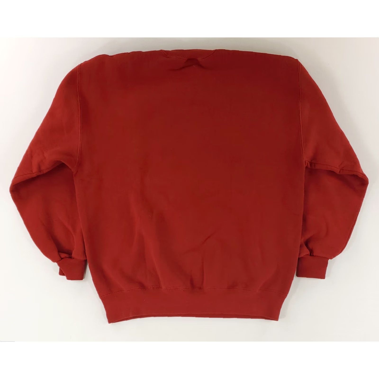 Russell Athletic VINTAGE Russell Athletic Sweatshirt Red Long Sleeve Mens L Made USA 90s Pullover Size US L / EU 52-54 / 3 - 4 Thumbnail