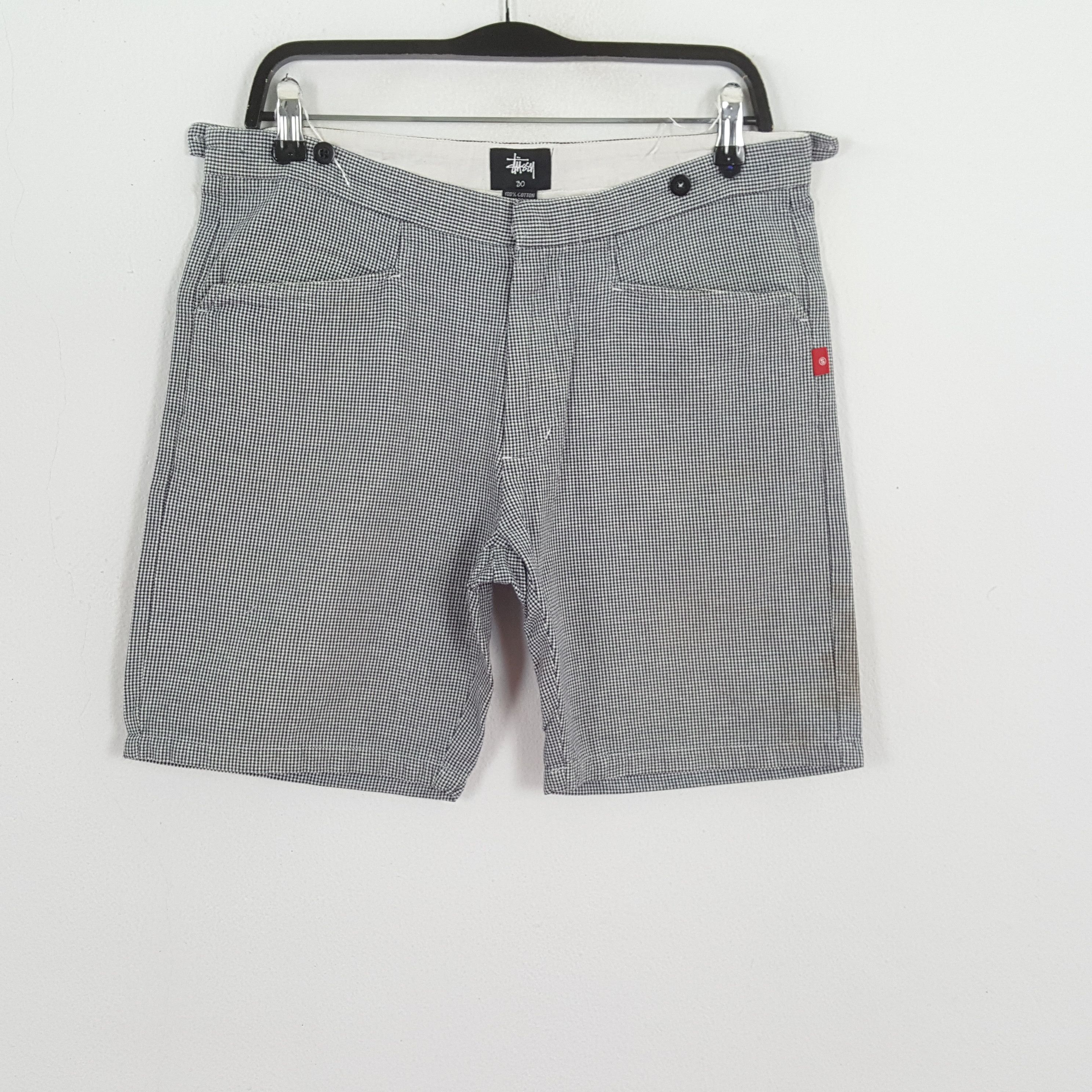 Stussy × Vintage STUSSY Streetwear Style Custom Art Short Pants Size US 33 - 4 Thumbnail