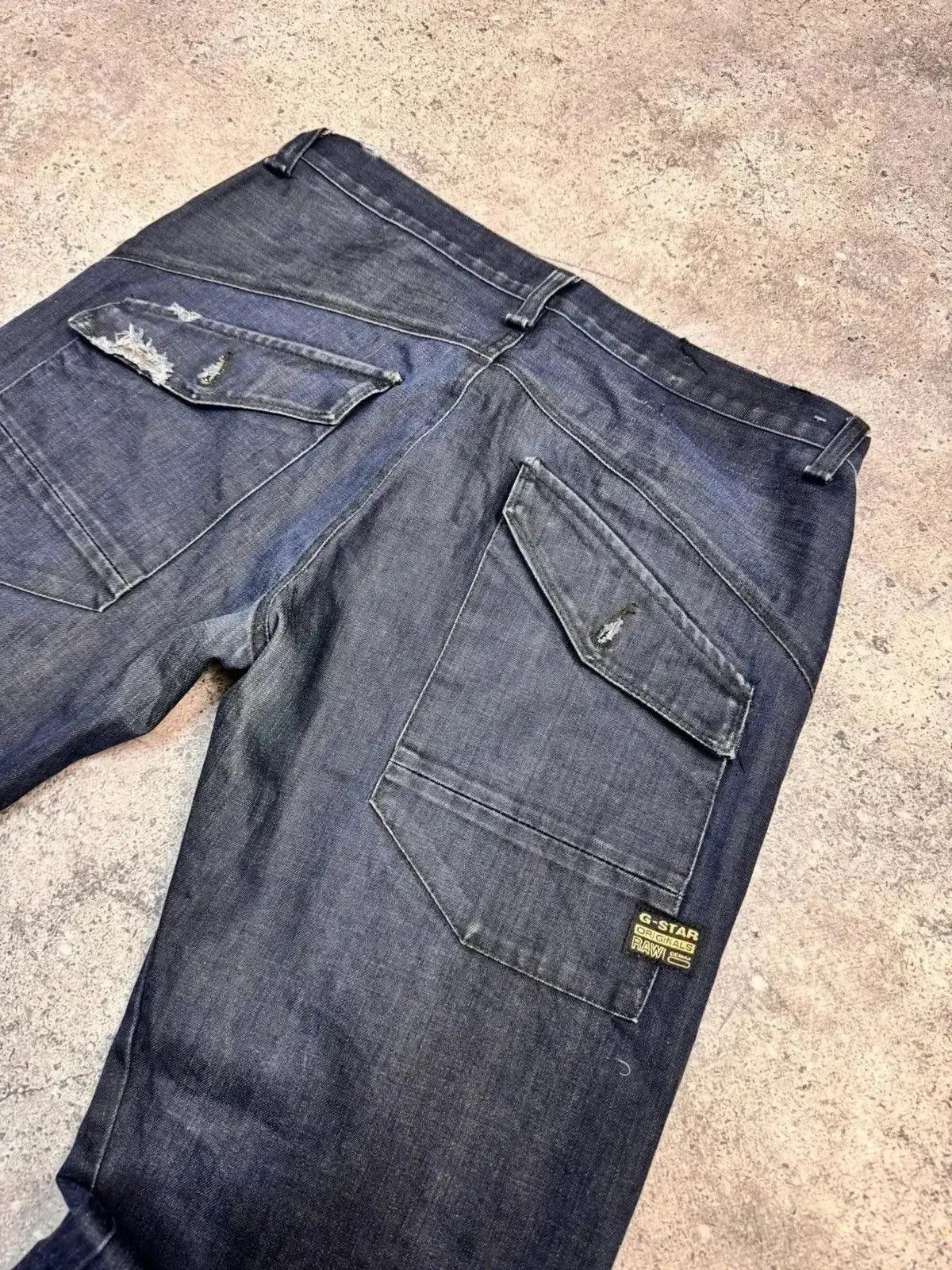 Vintage SALE💣💣 Vintage Junya Watanabe Style G Star raw Bondage Cargo Size US 34 / EU 50 - 12 Thumbnail