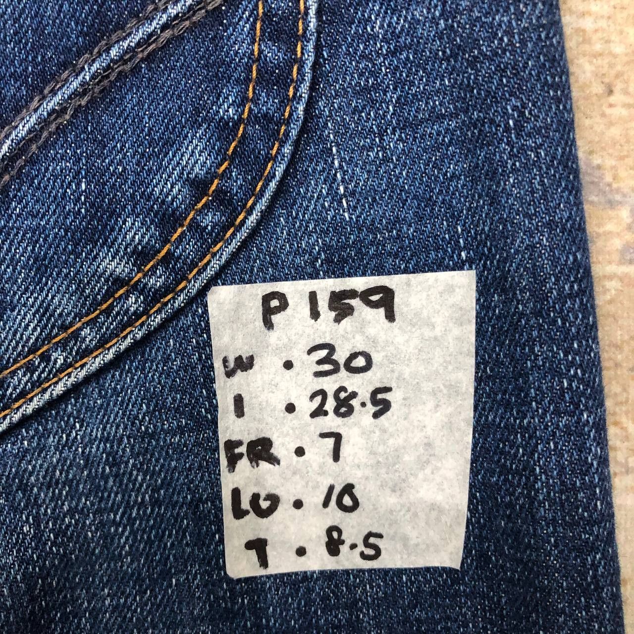 MOUSSY P159 BLACK BY MOUSSY FLARED JAPAN DENIM Size 30" / US 8 / IT 44 - 10 Thumbnail