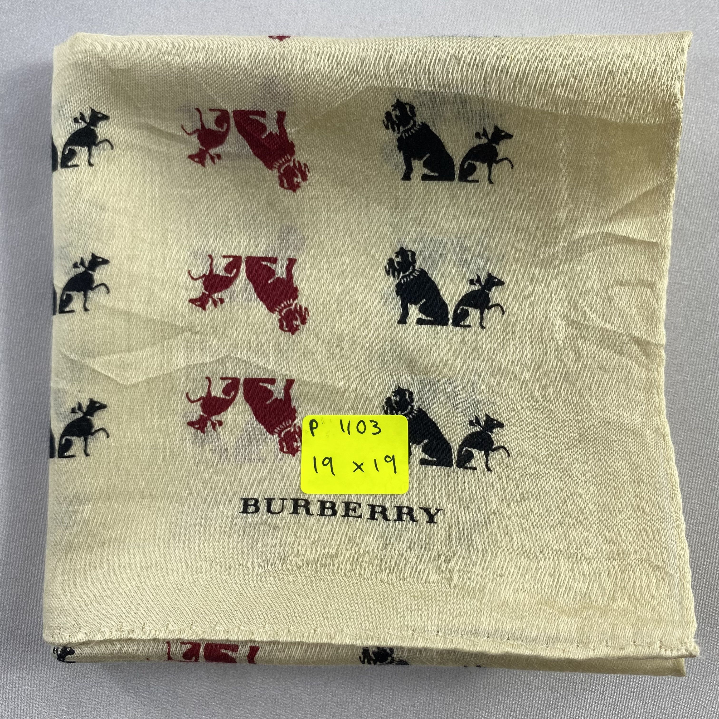 Burberry × Vintage Burberry Handkerchief / Neckerchief / Bandana-P1103 Size ONE SIZE - 5 Thumbnail